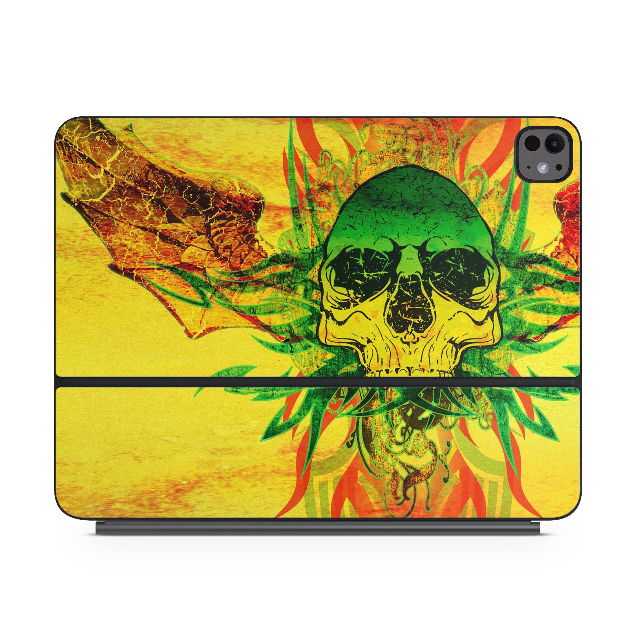 Hot Tribal Skull - Apple Magic Keyboard for iPad Skin