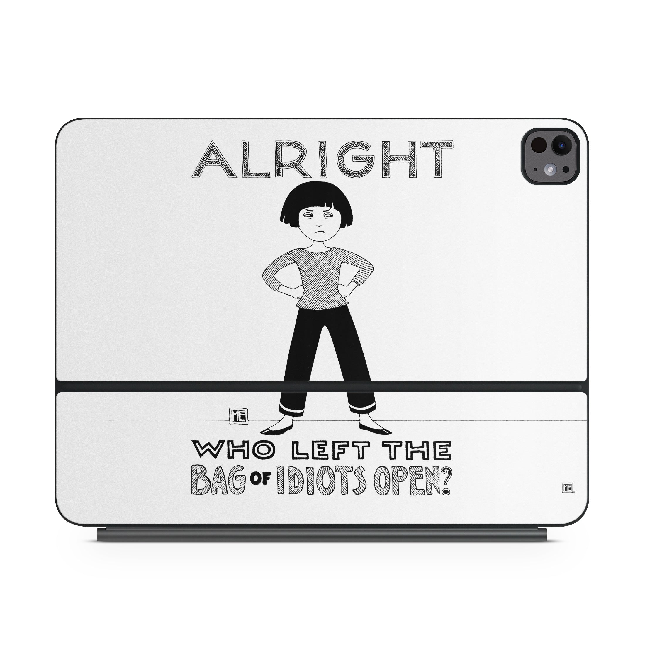 Bag of Idiots - Apple Magic Keyboard for iPad Skin