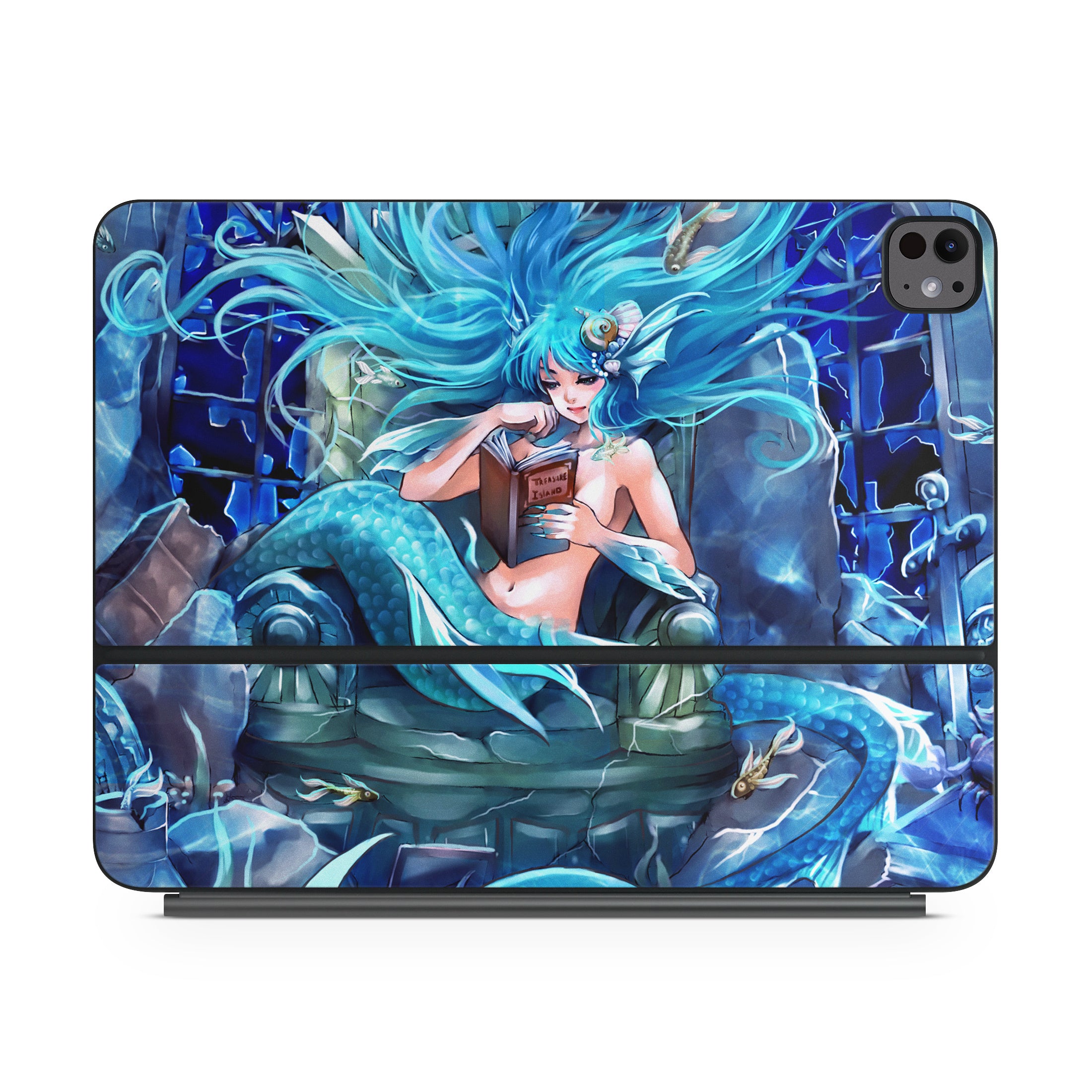 In Her Own World - Apple Magic Keyboard for iPad Skin