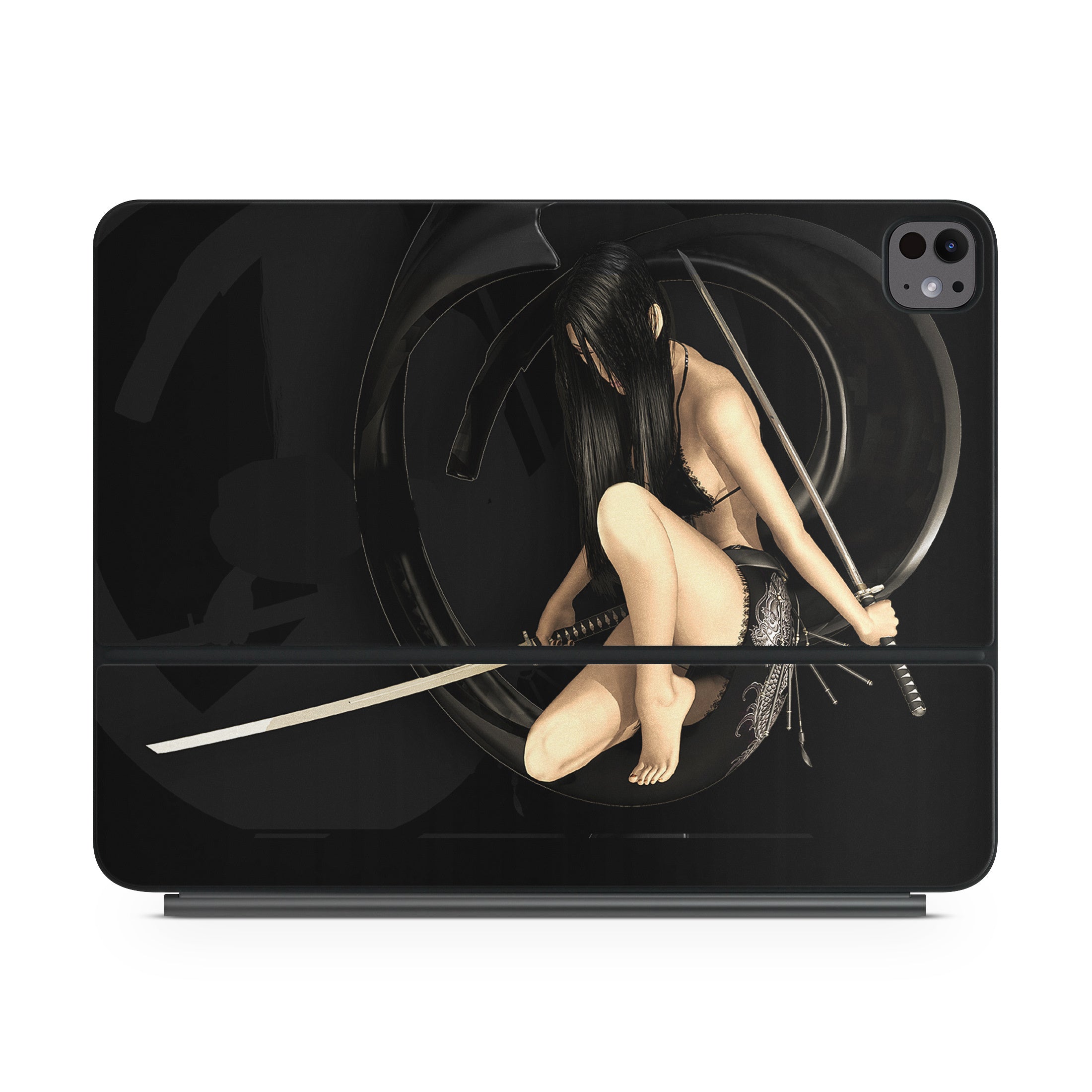 Josei 2 Dark - Apple Magic Keyboard for iPad Skin