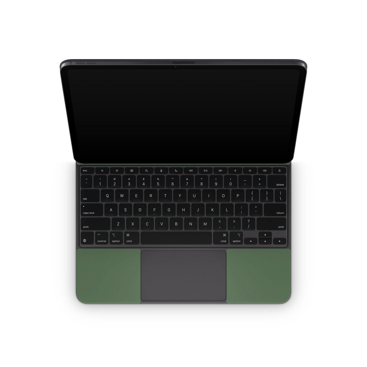 Kappa Delta Greek Letters Dark Olive - Apple Magic Keyboard for iPad Skin