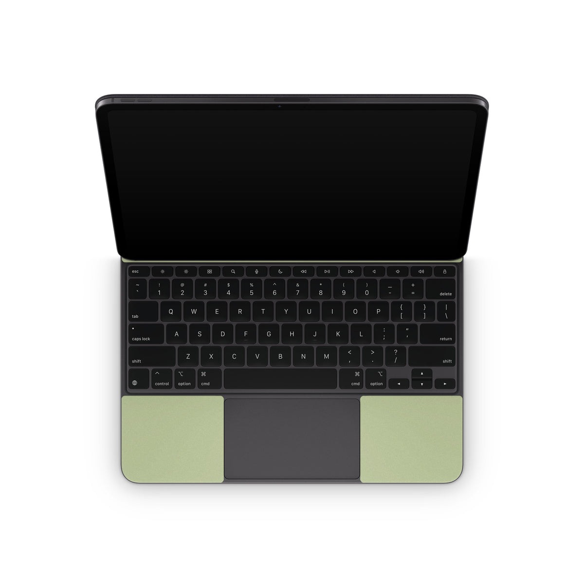 Kappa Delta Greek Letters Light Olive - Apple Magic Keyboard for iPad Skin