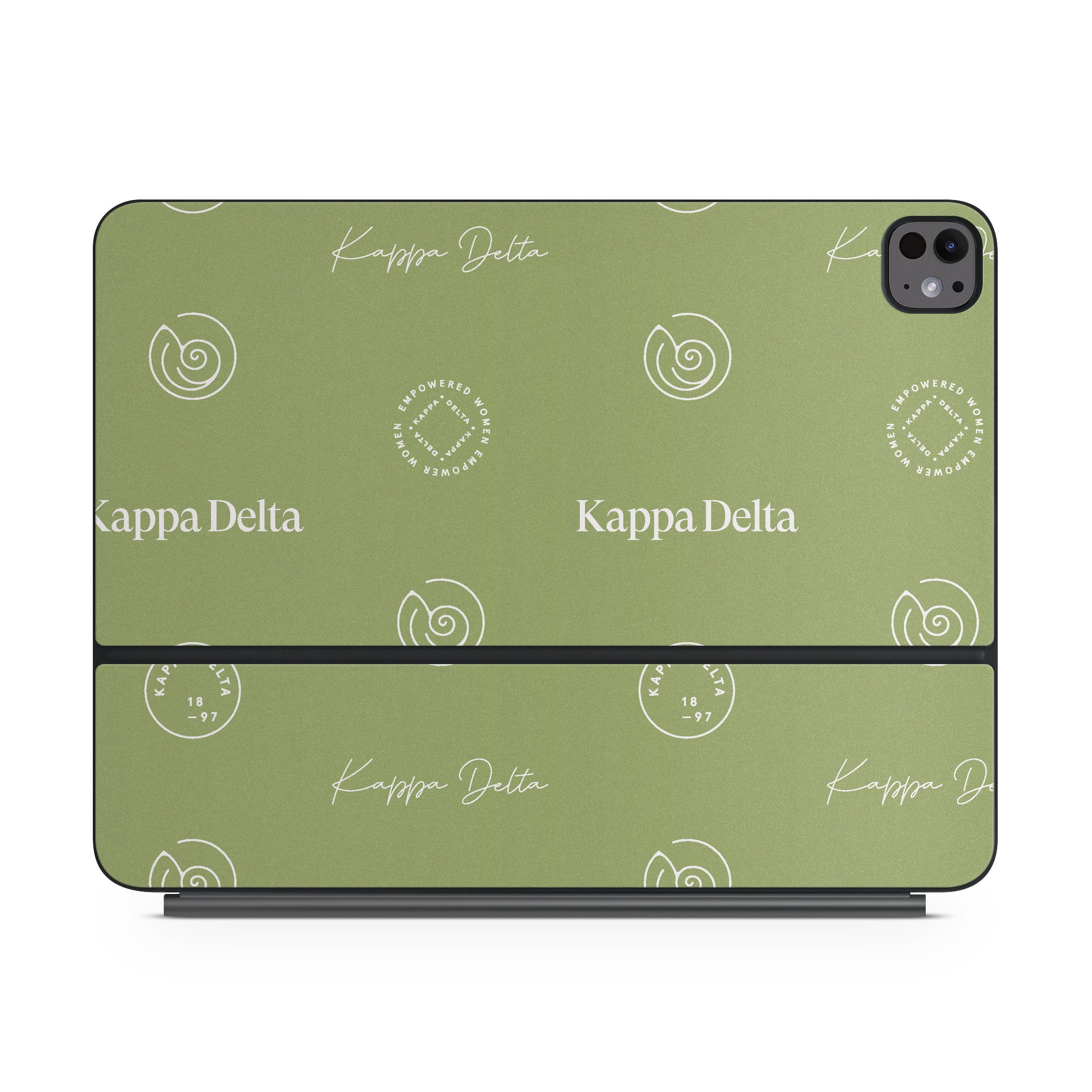 Kappa Delta Pattern - Apple Magic Keyboard for iPad Skin