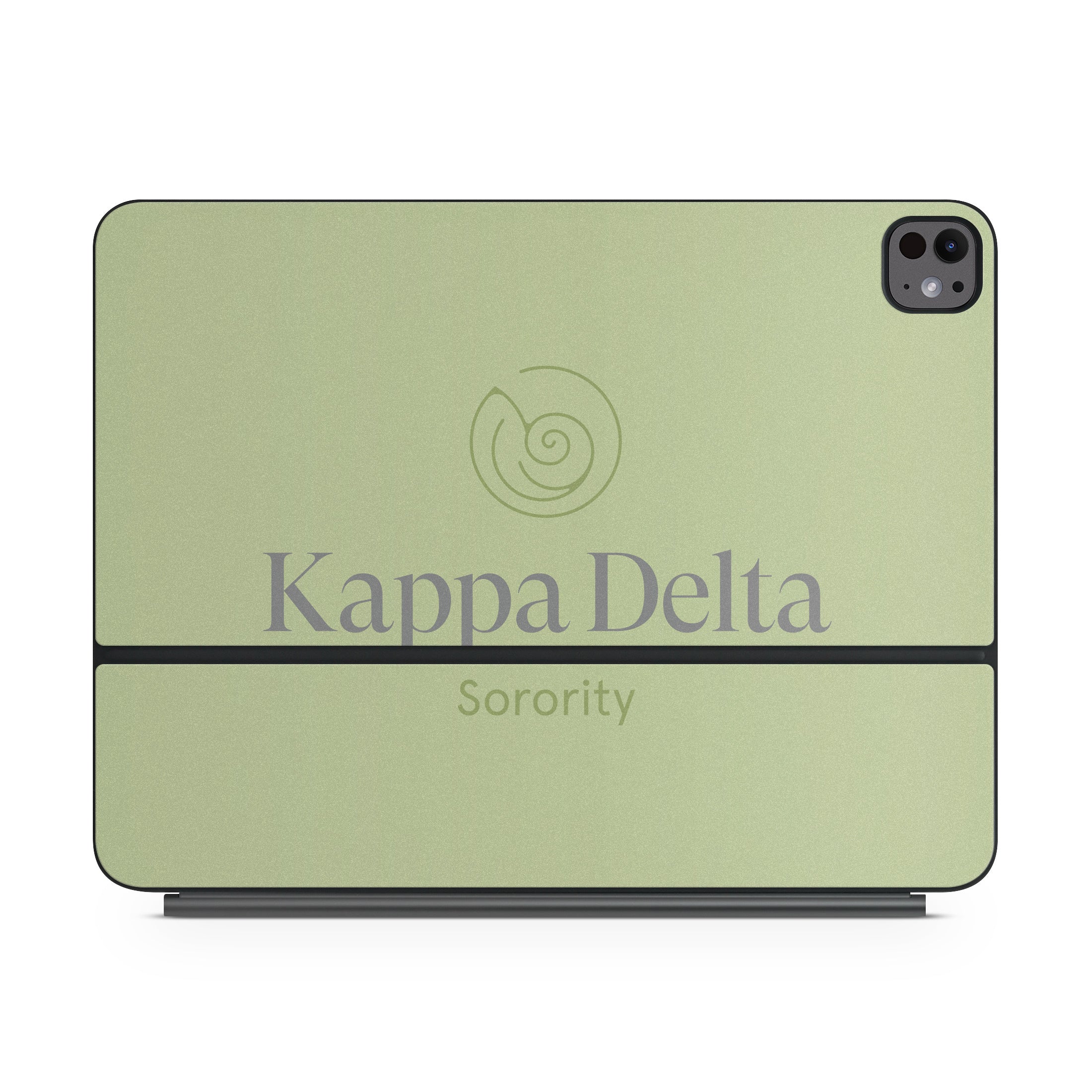 Kappa Delta Primary Logo Light Olive - Apple Magic Keyboard for iPad Skin