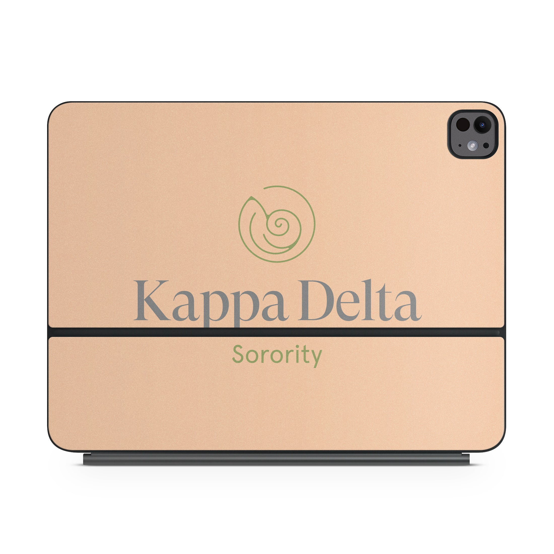 Kappa Delta Primary Logo Empowered Peach - Apple Magic Keyboard for iPad Skin