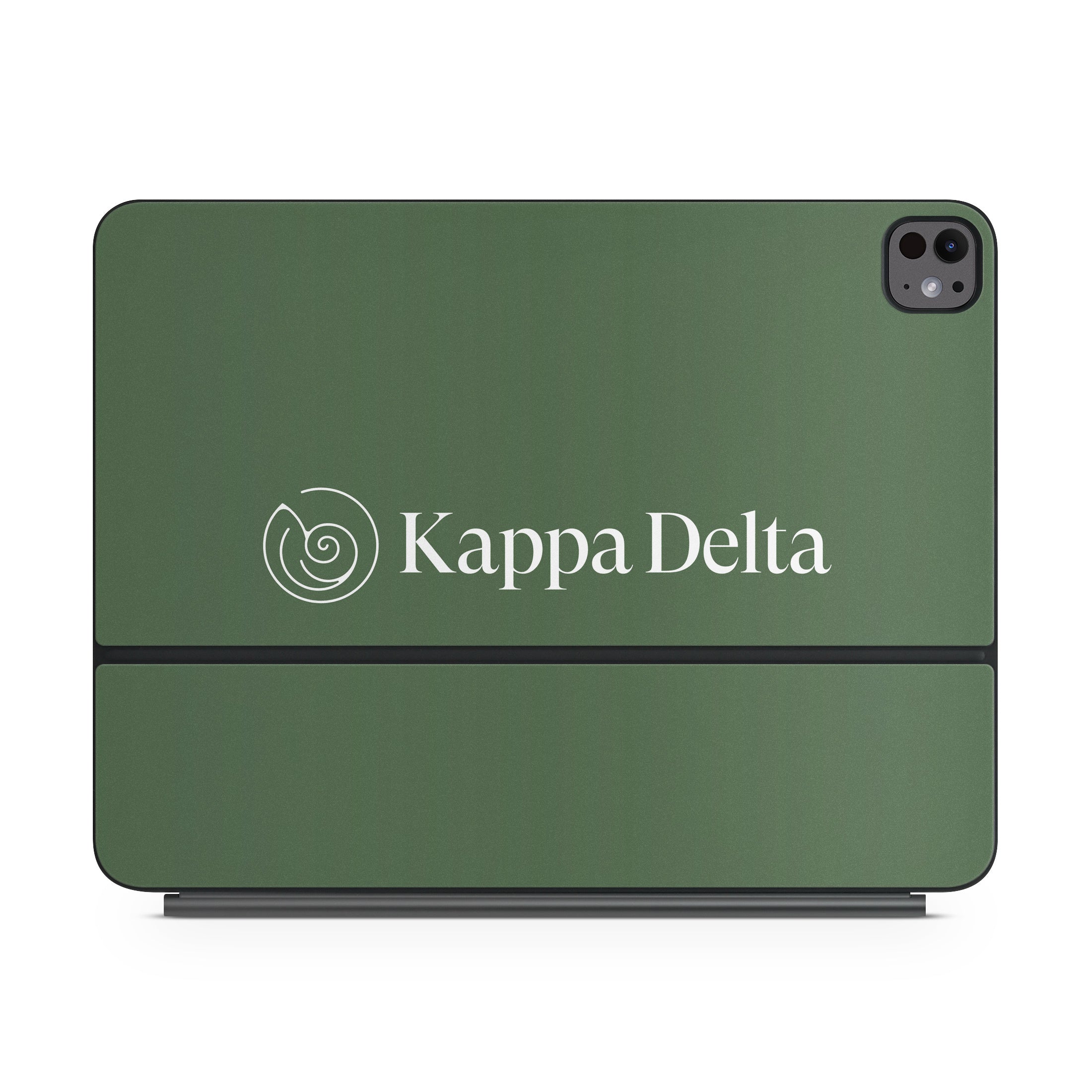 Kappa Delta Secondary Logo Dark Olive - Apple Magic Keyboard for iPad Skin