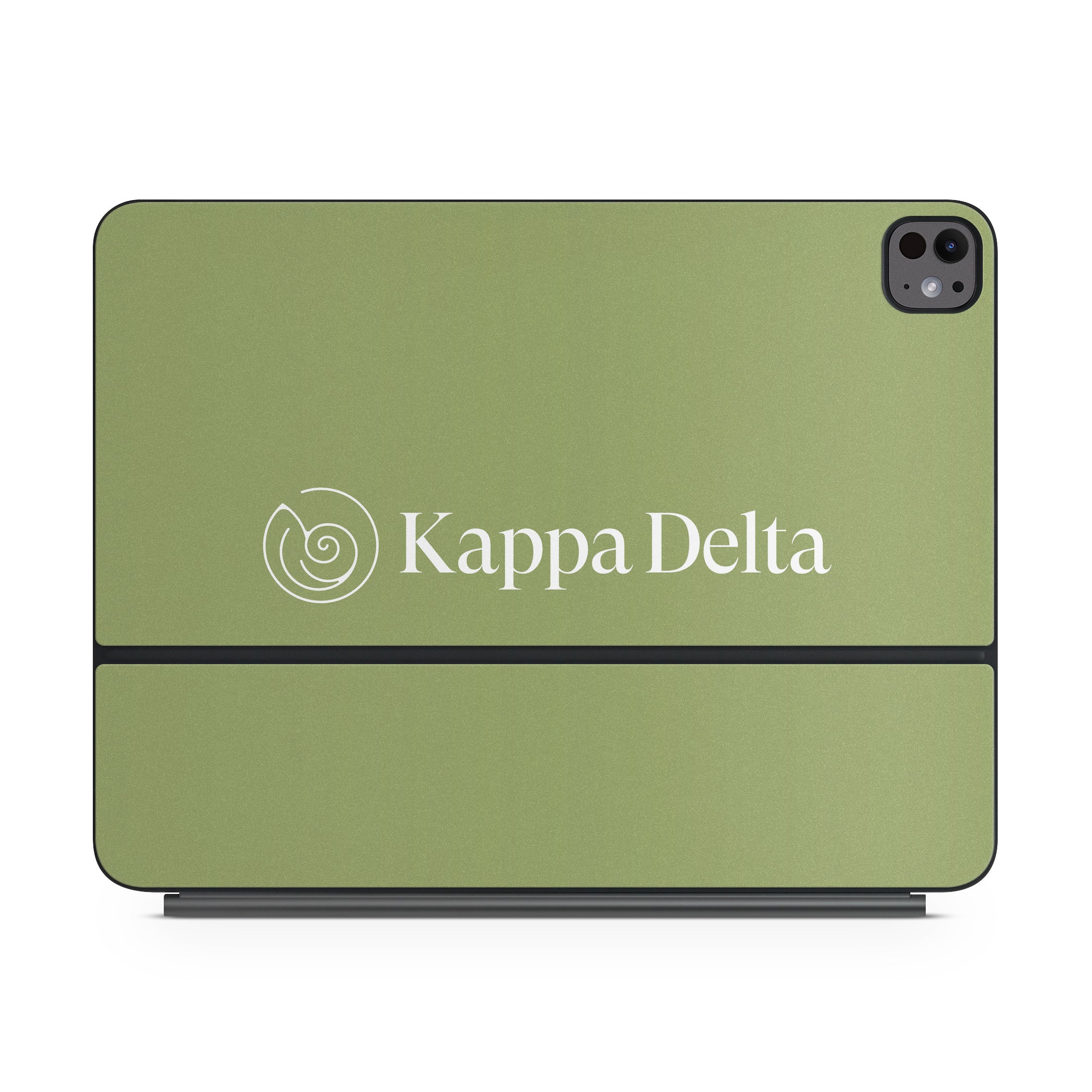 Kappa Delta Secondary Logo KD Olive - Apple Magic Keyboard for iPad Skin