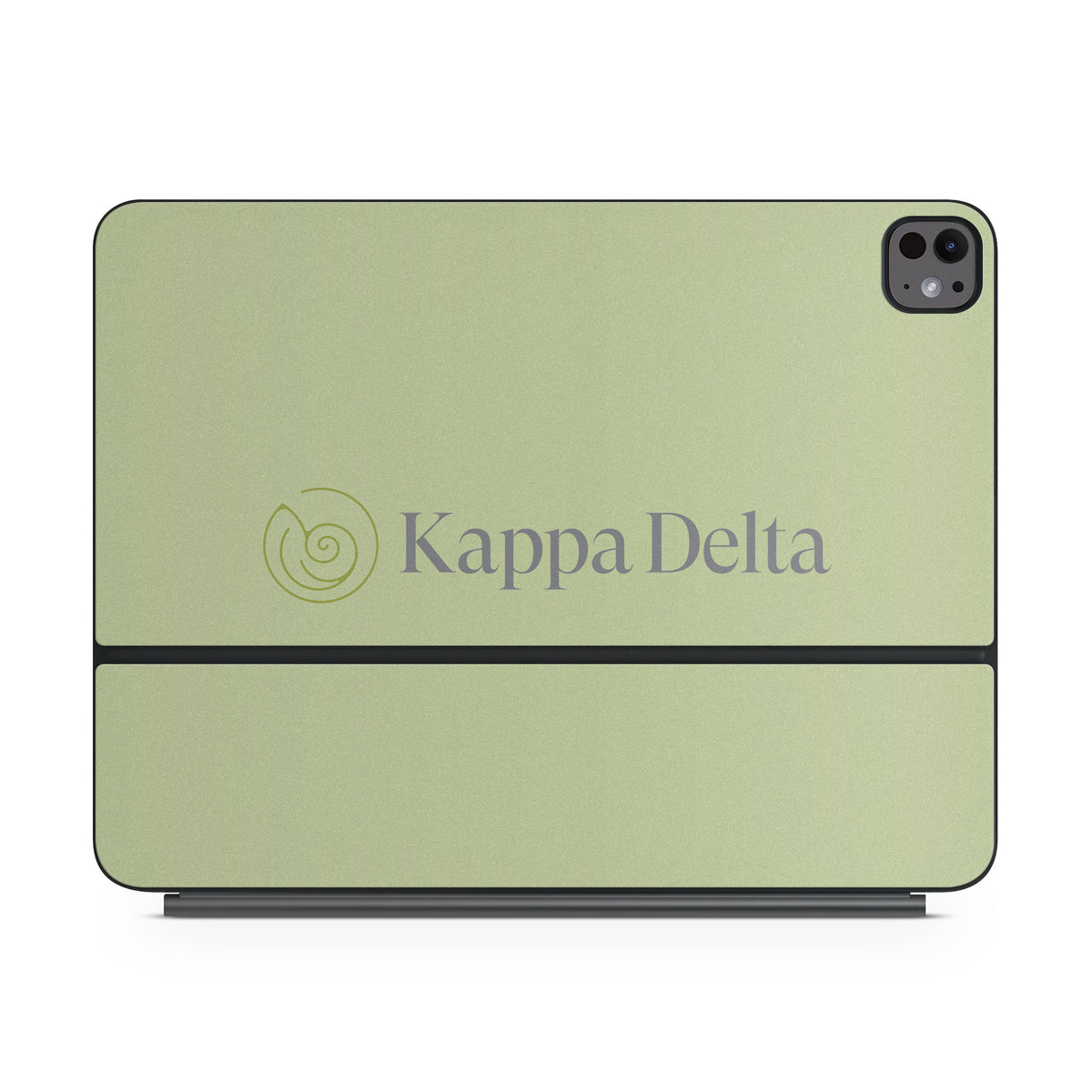 Kappa Delta Secondary Logo Light Olive - Apple Magic Keyboard for iPad Skin