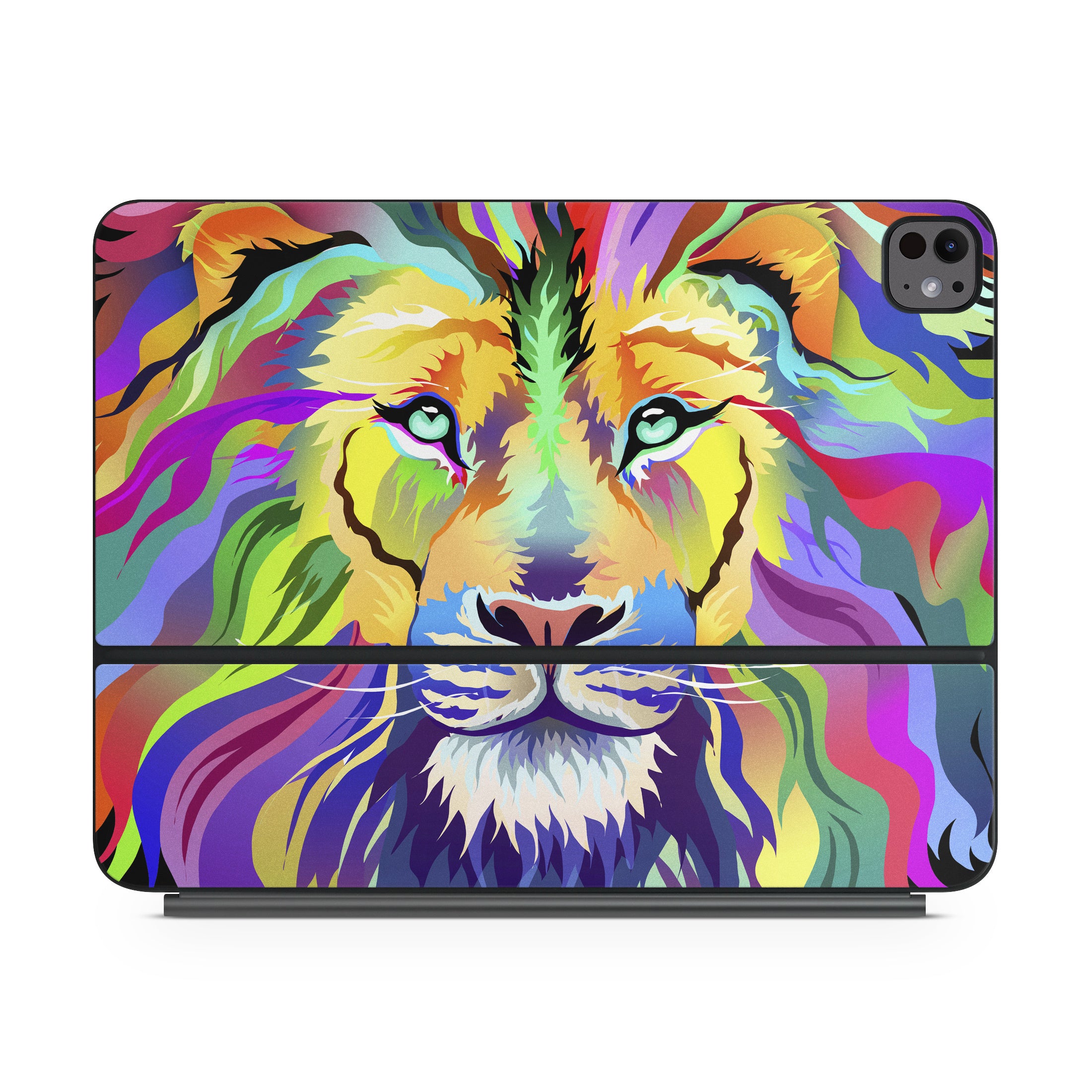 King of Technicolor - Apple Magic Keyboard for iPad Skin