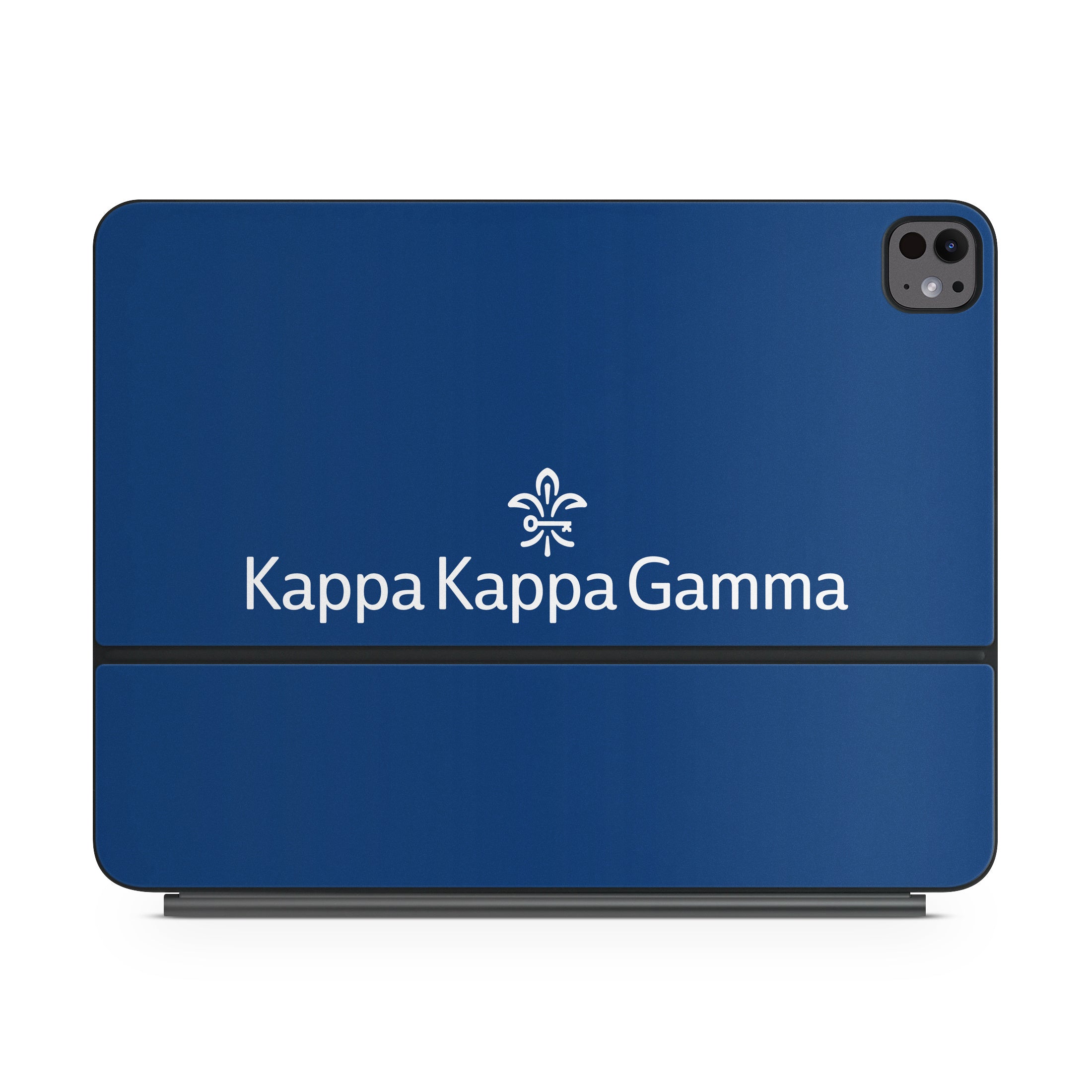 Kappa Kappa Gamma Brandmark Kappa Blue - Apple Magic Keyboard for iPad Skin