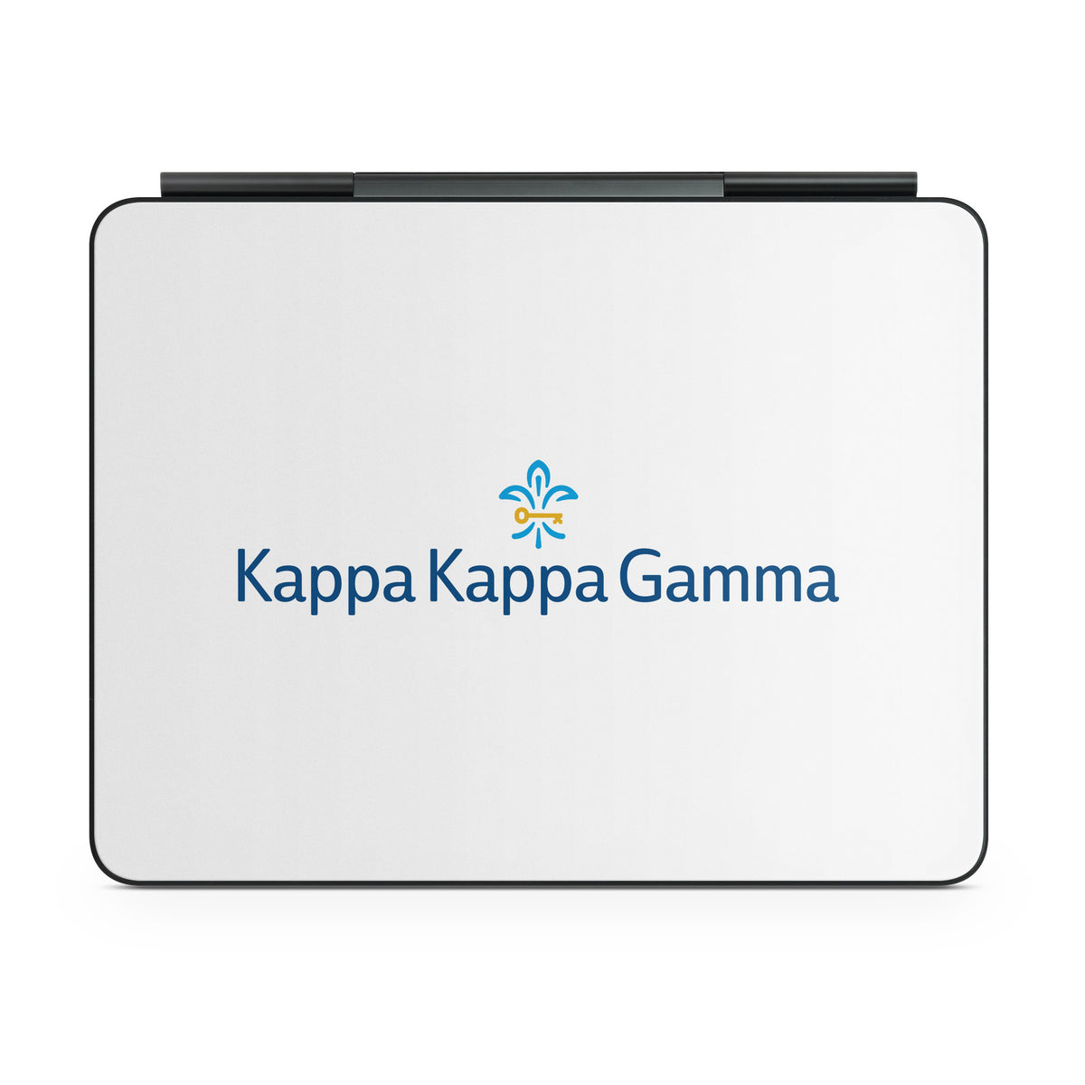 Kappa Kappa Gamma Brandmark White - Apple Magic Keyboard for iPad Skin