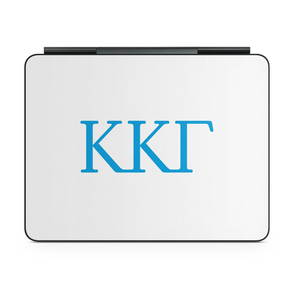 Kappa Kappa Gamma Greek Letters White - Apple Magic Keyboard for iPad Skin