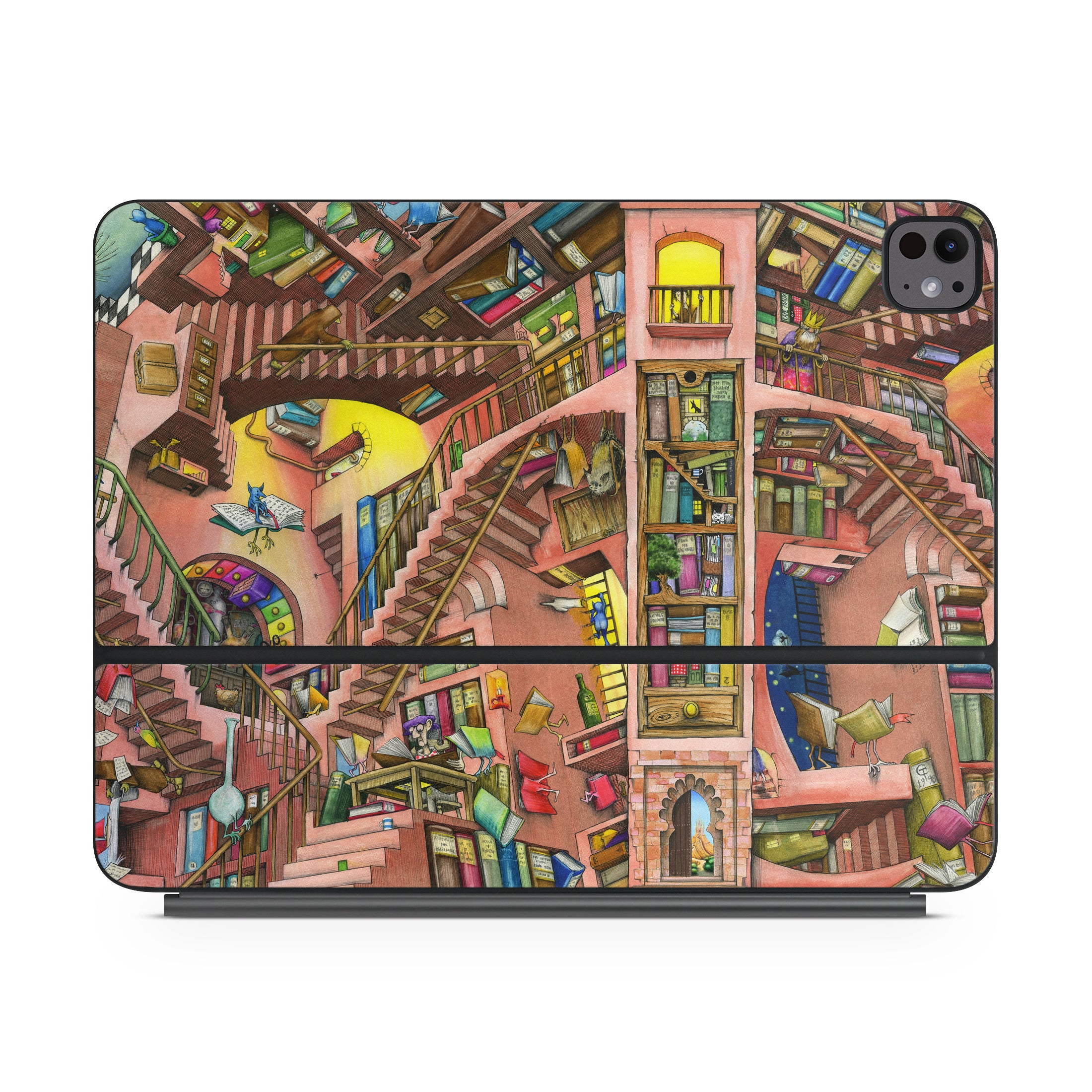 Library Magic - Apple Magic Keyboard for iPad Skin