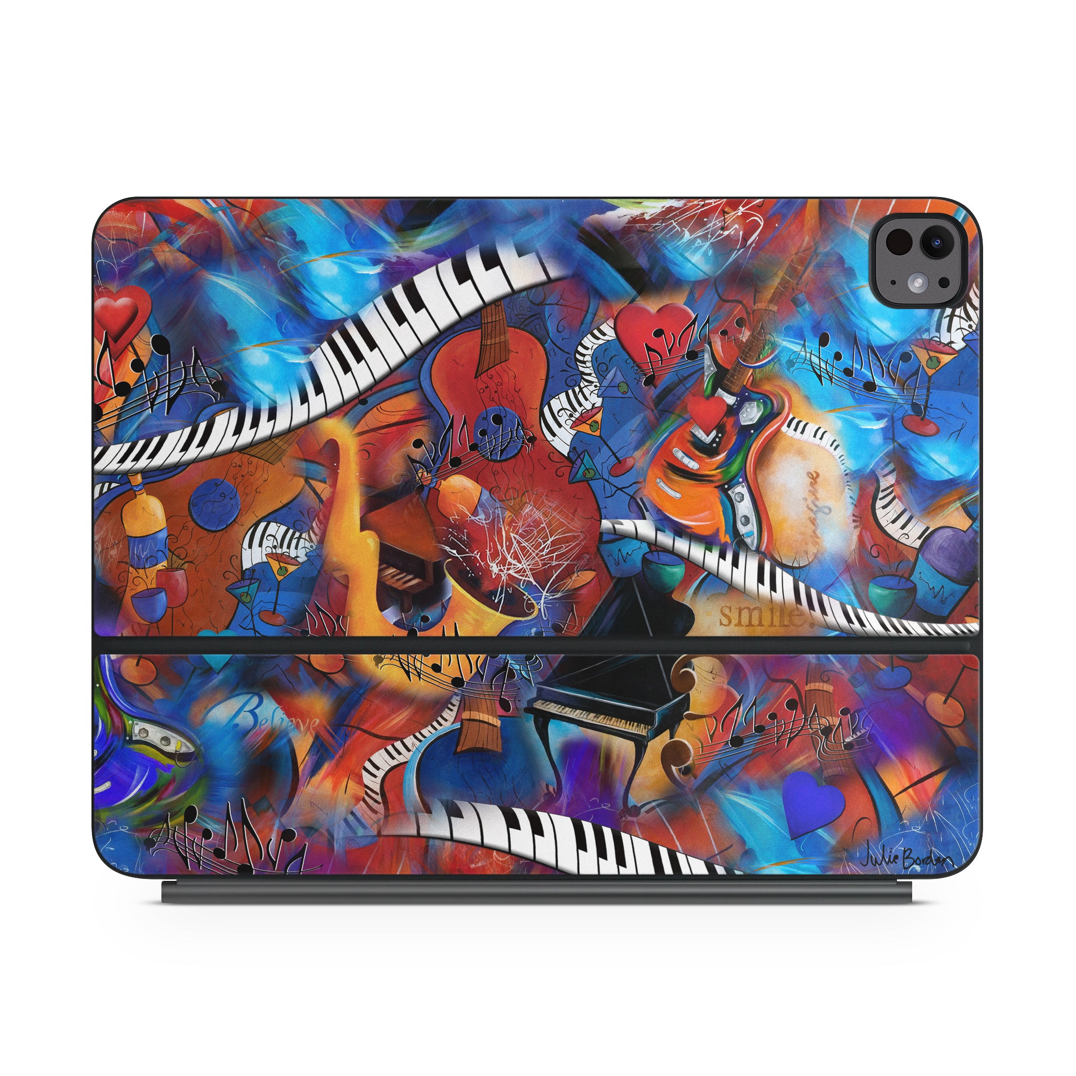 Music Madness - Apple Magic Keyboard for iPad Skin