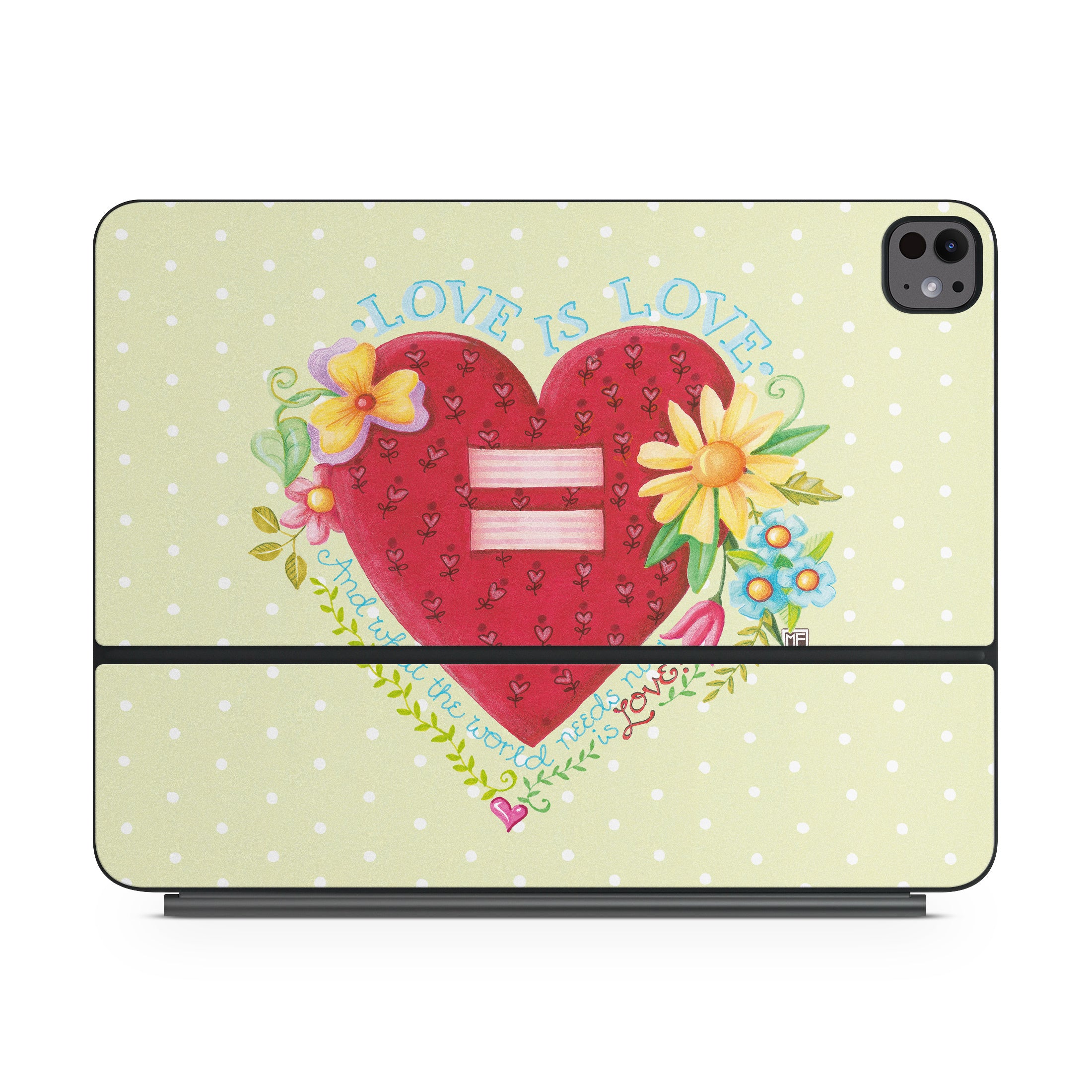 Love Is What We Need - Apple Magic Keyboard for iPad Skin