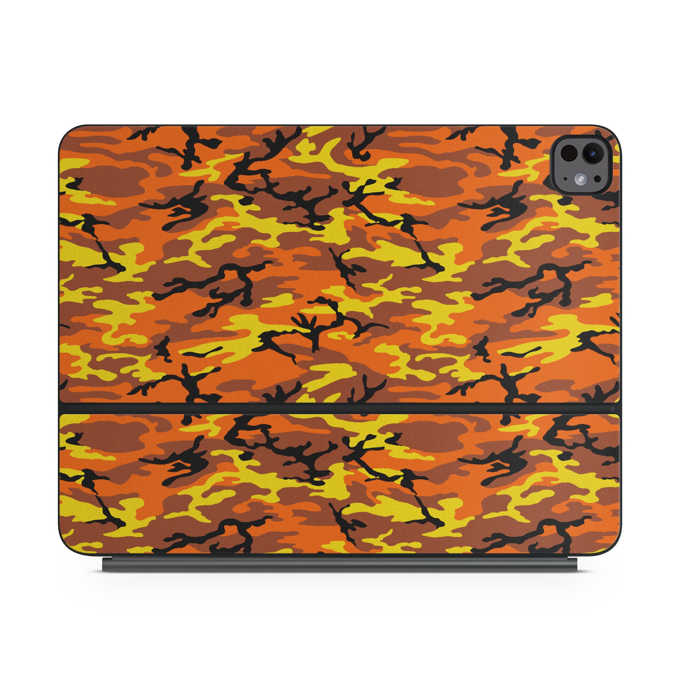 Orange Camo - Apple Magic Keyboard for iPad Skin