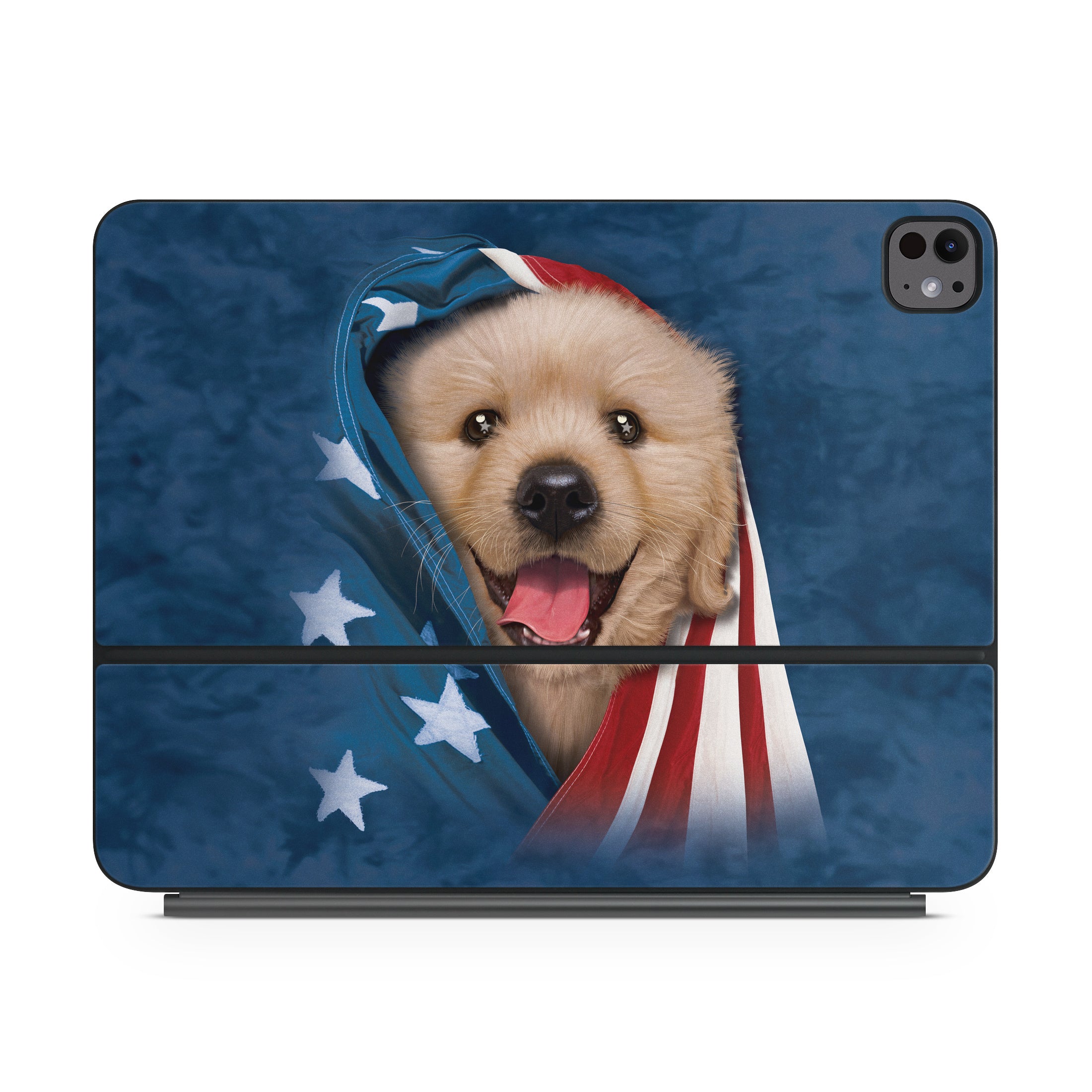 Patriotic Retriever - Apple Magic Keyboard for iPad Skin