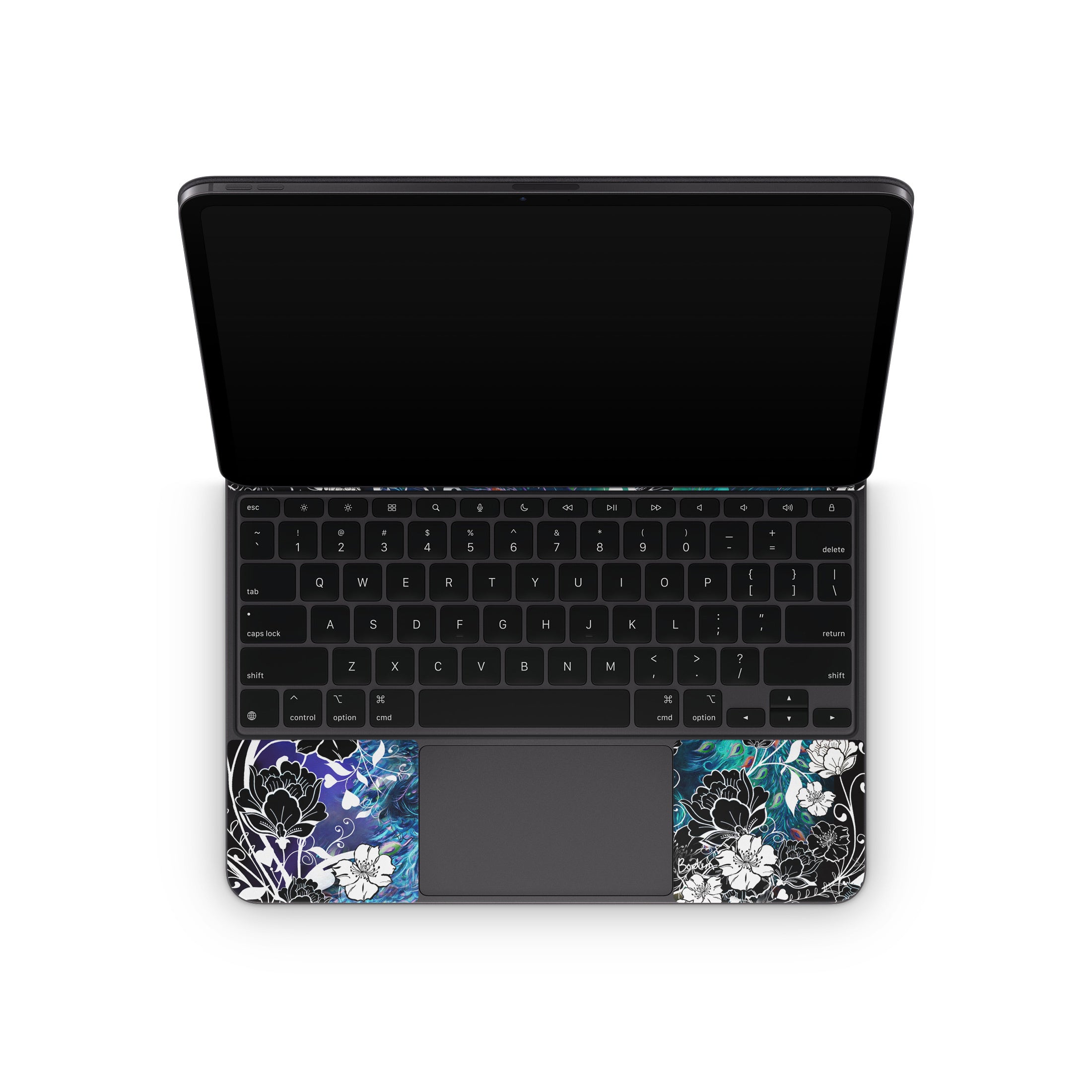 Peacock Garden - Apple Magic Keyboard for iPad Skin