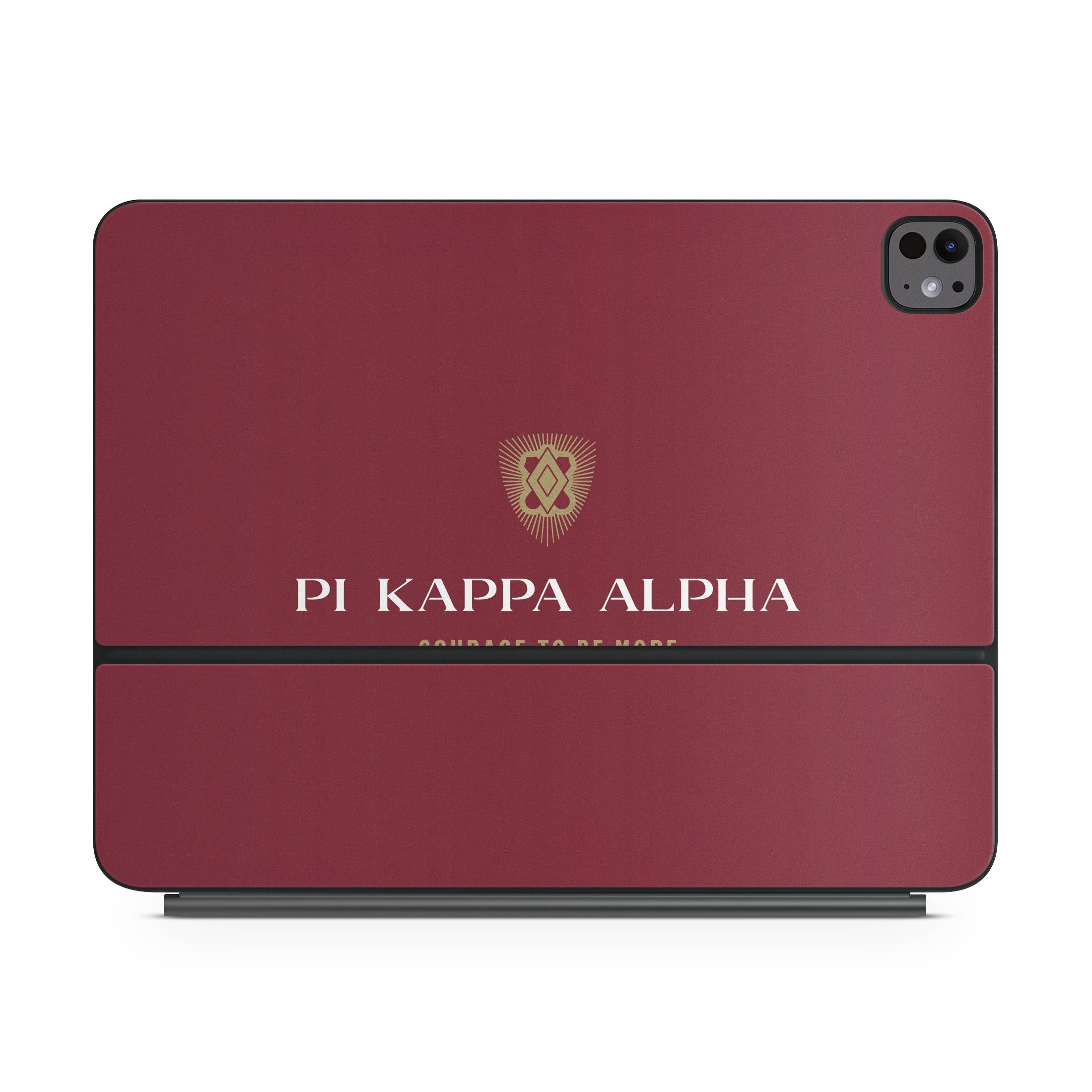 Pi Kappa Alpha Formal Logo Garnet - Apple Magic Keyboard for iPad Skin