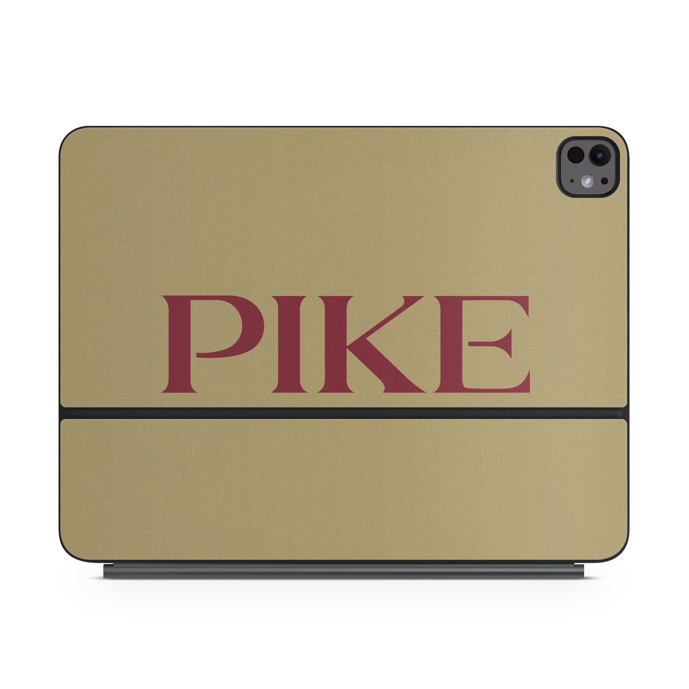 Pi Kappa Alpha PIKE Logo Gold - Apple Magic Keyboard for iPad Skin