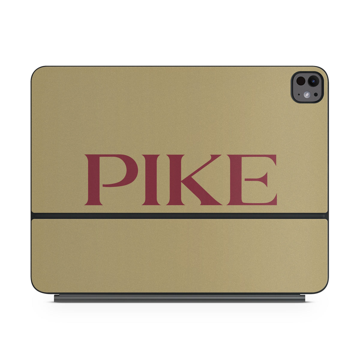 Pi Kappa Alpha PIKE Logo Gold - Apple Magic Keyboard for iPad Skin