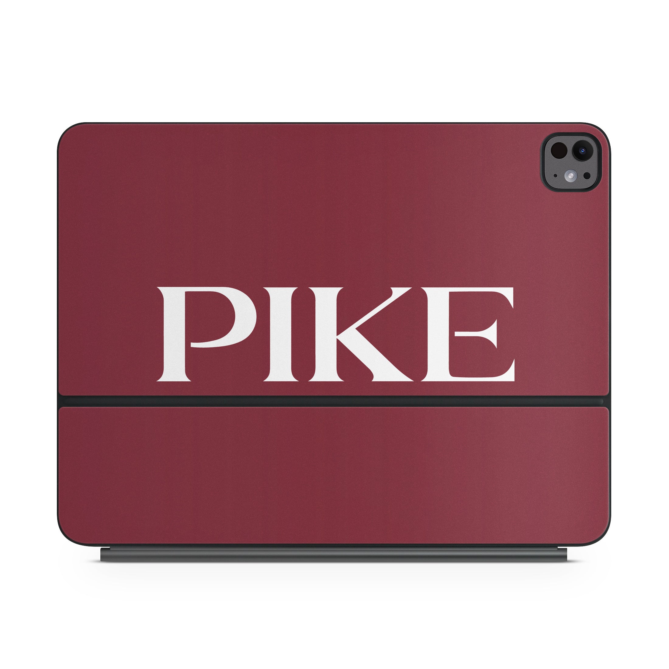 Pi Kappa Alpha PIKE Logo Garnet - Apple Magic Keyboard for iPad Skin