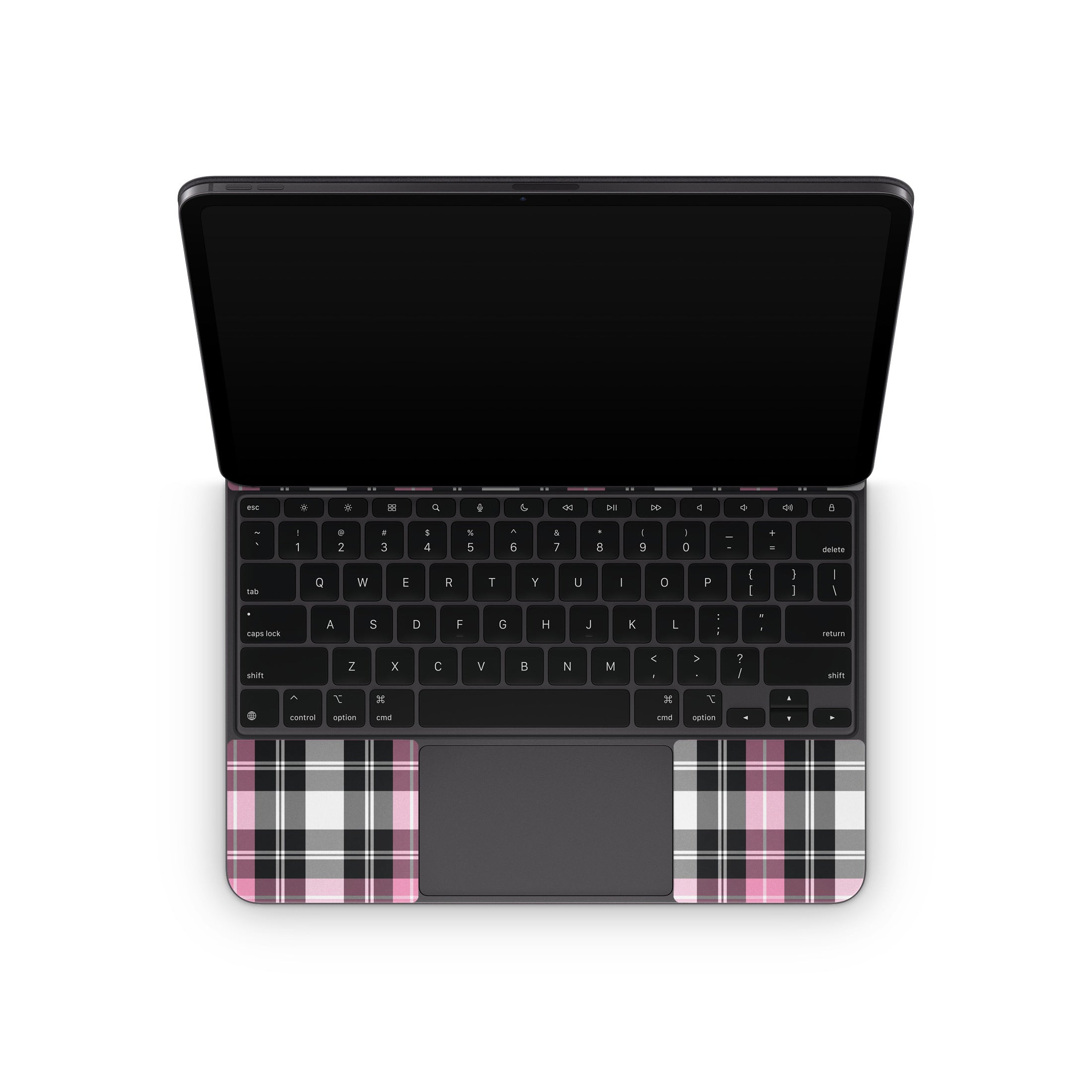 Pink Plaid - Apple Magic Keyboard for iPad Skin