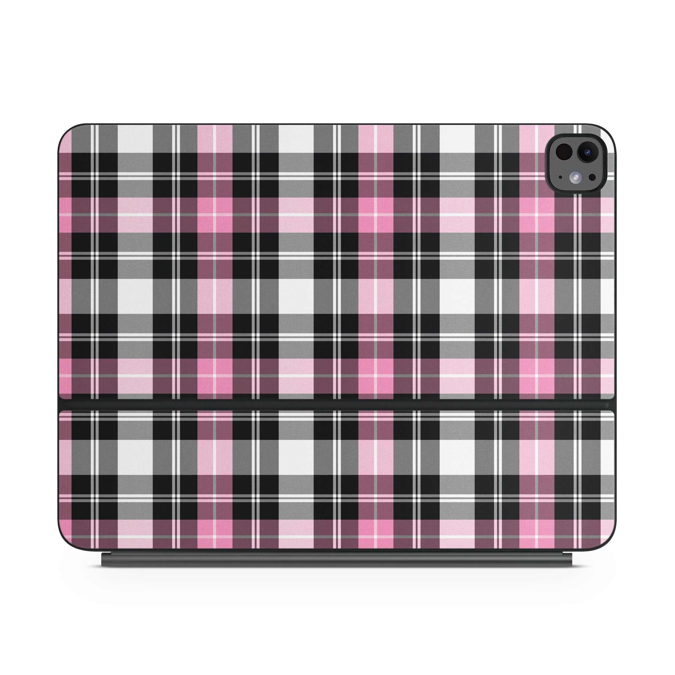 Pink Plaid - Apple Magic Keyboard for iPad Skin