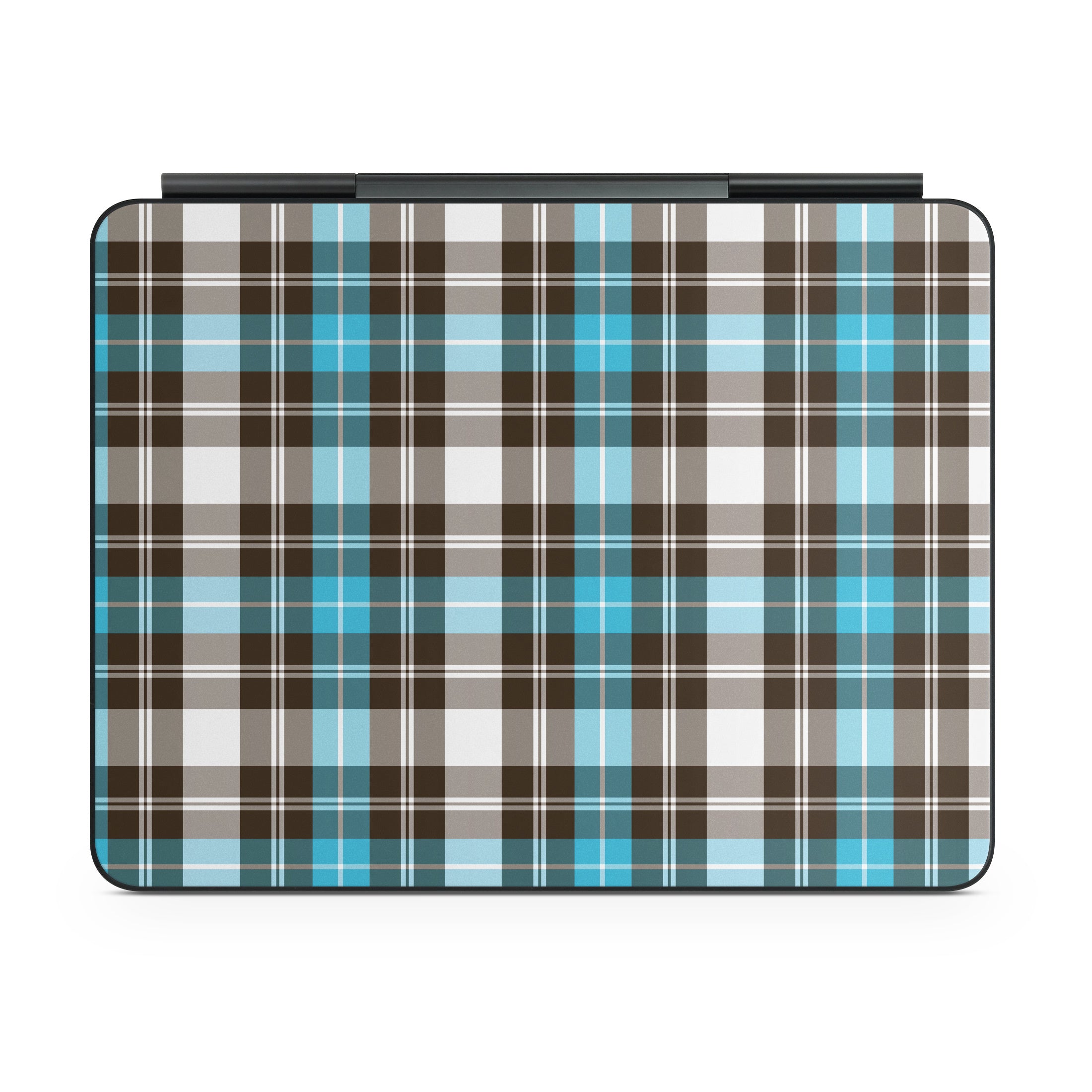 Turquoise Plaid - Apple Magic Keyboard for iPad Skin