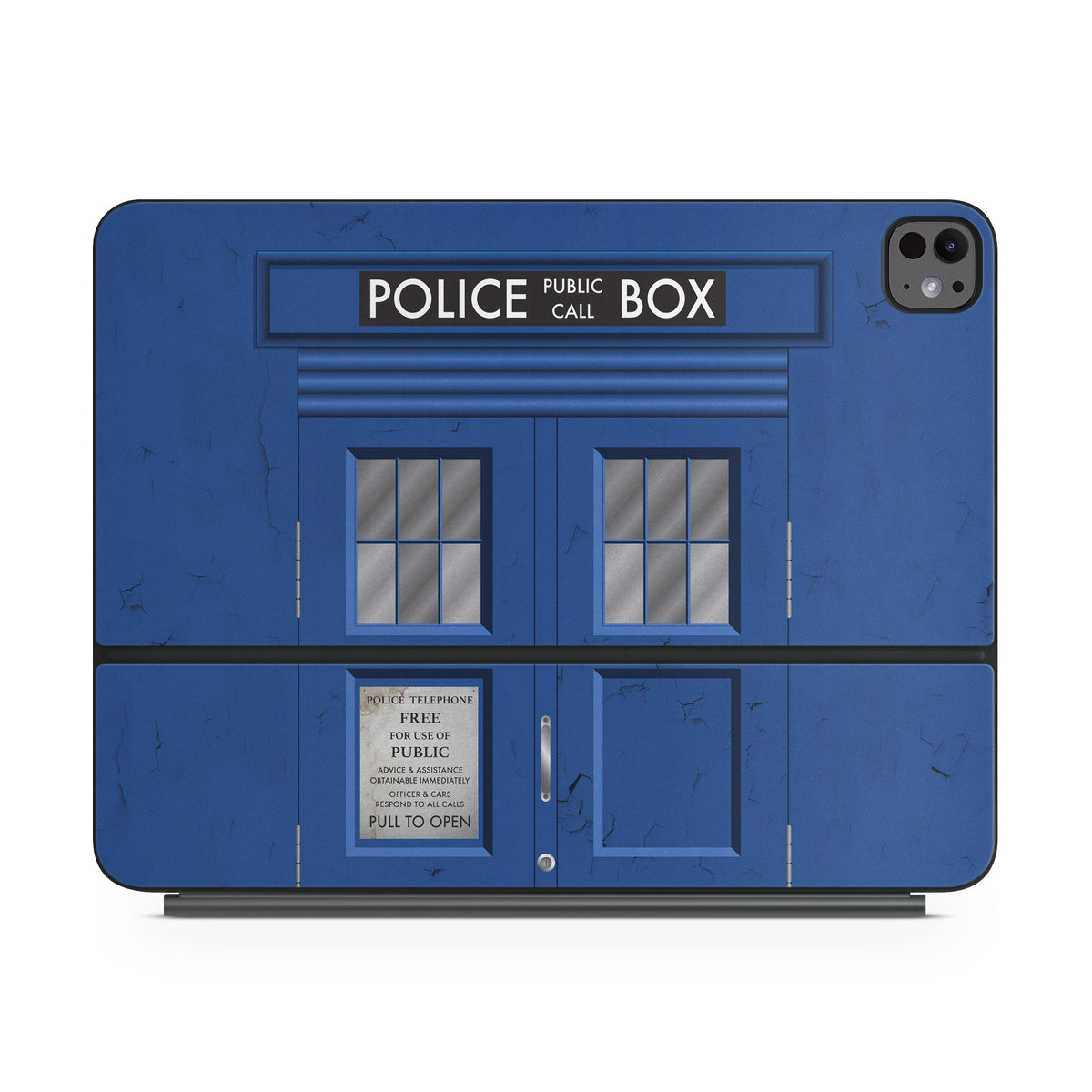 Police Box - Apple Magic Keyboard for iPad Skin