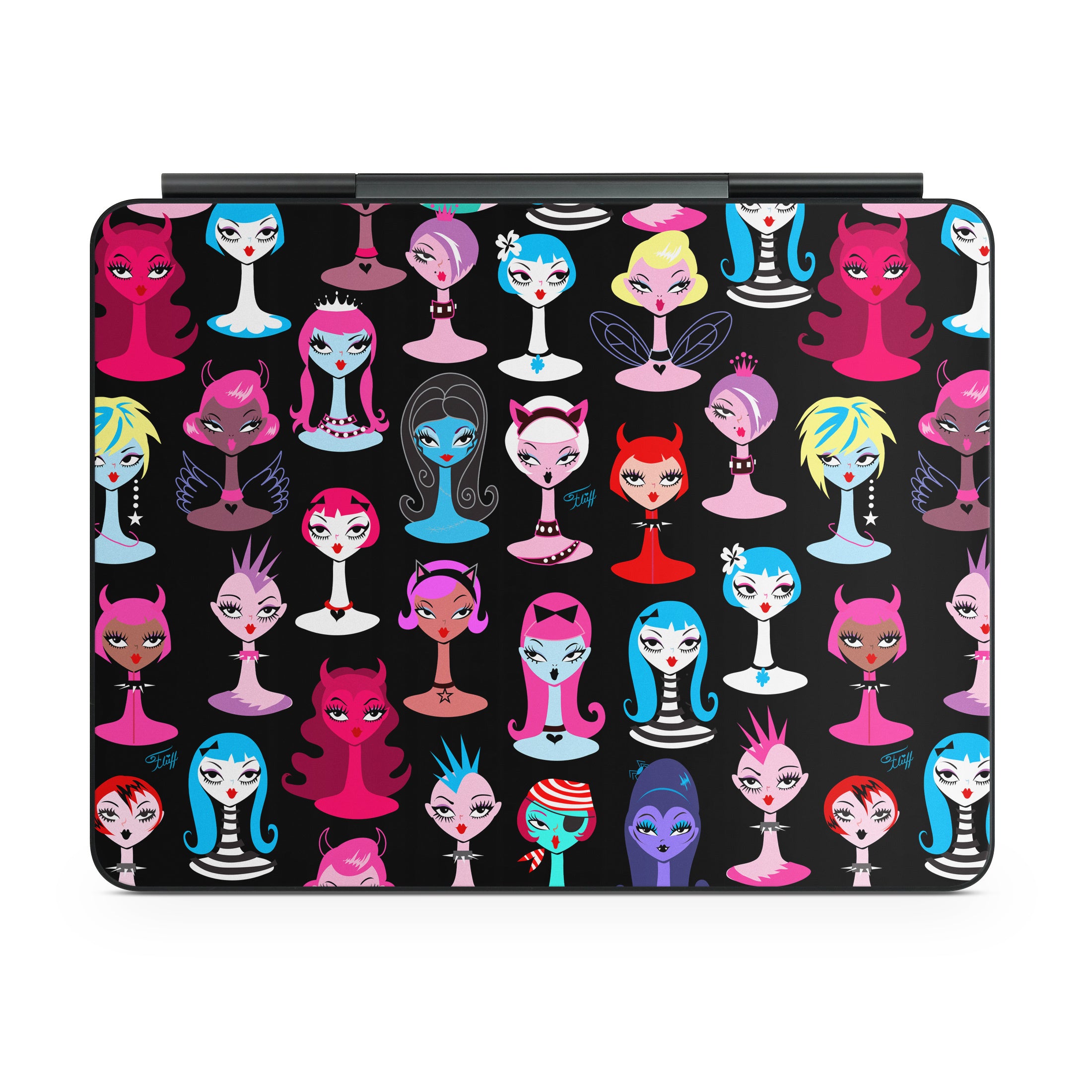 Punky Goth Dollies - Apple Magic Keyboard for iPad Skin
