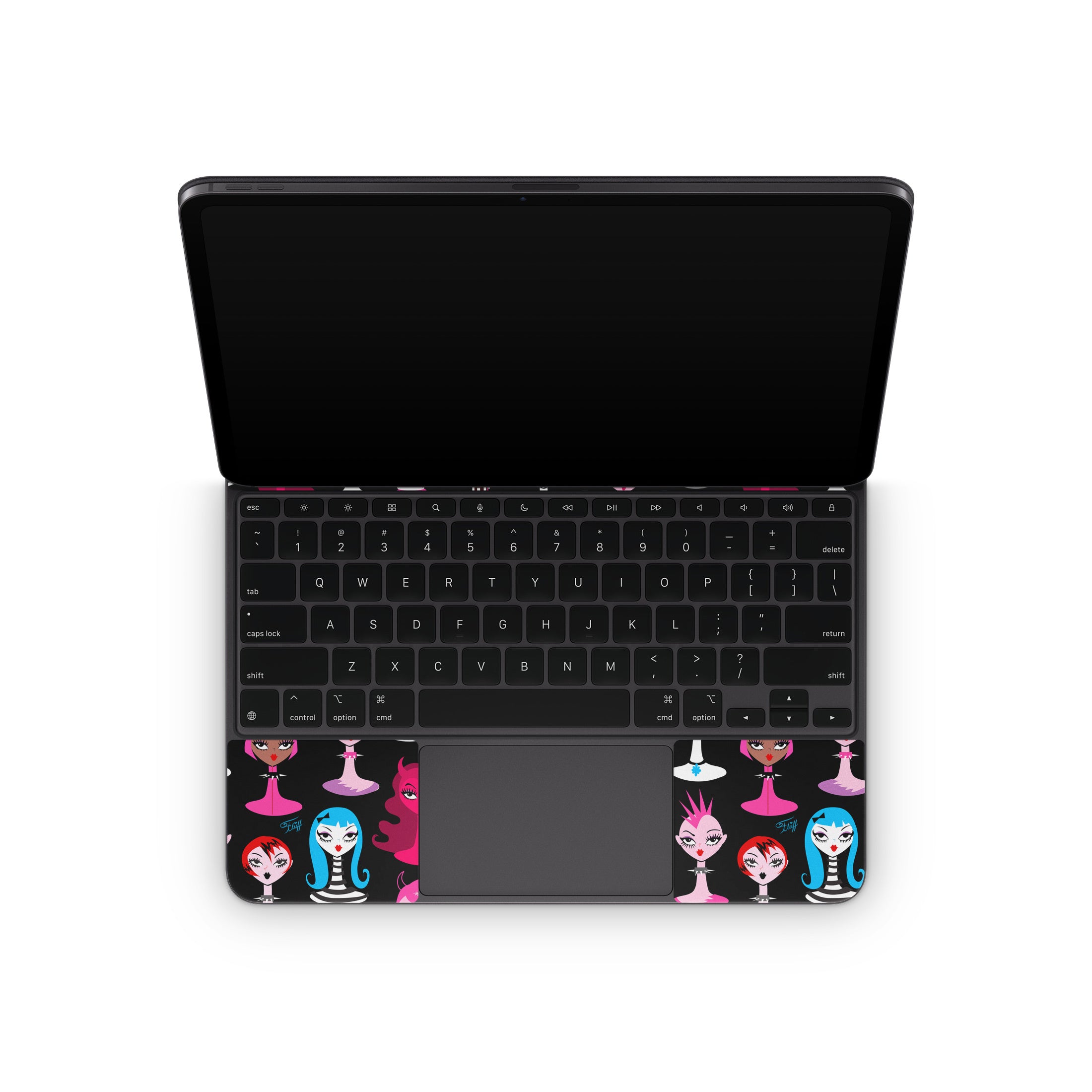 Punky Goth Dollies - Apple Magic Keyboard for iPad Skin