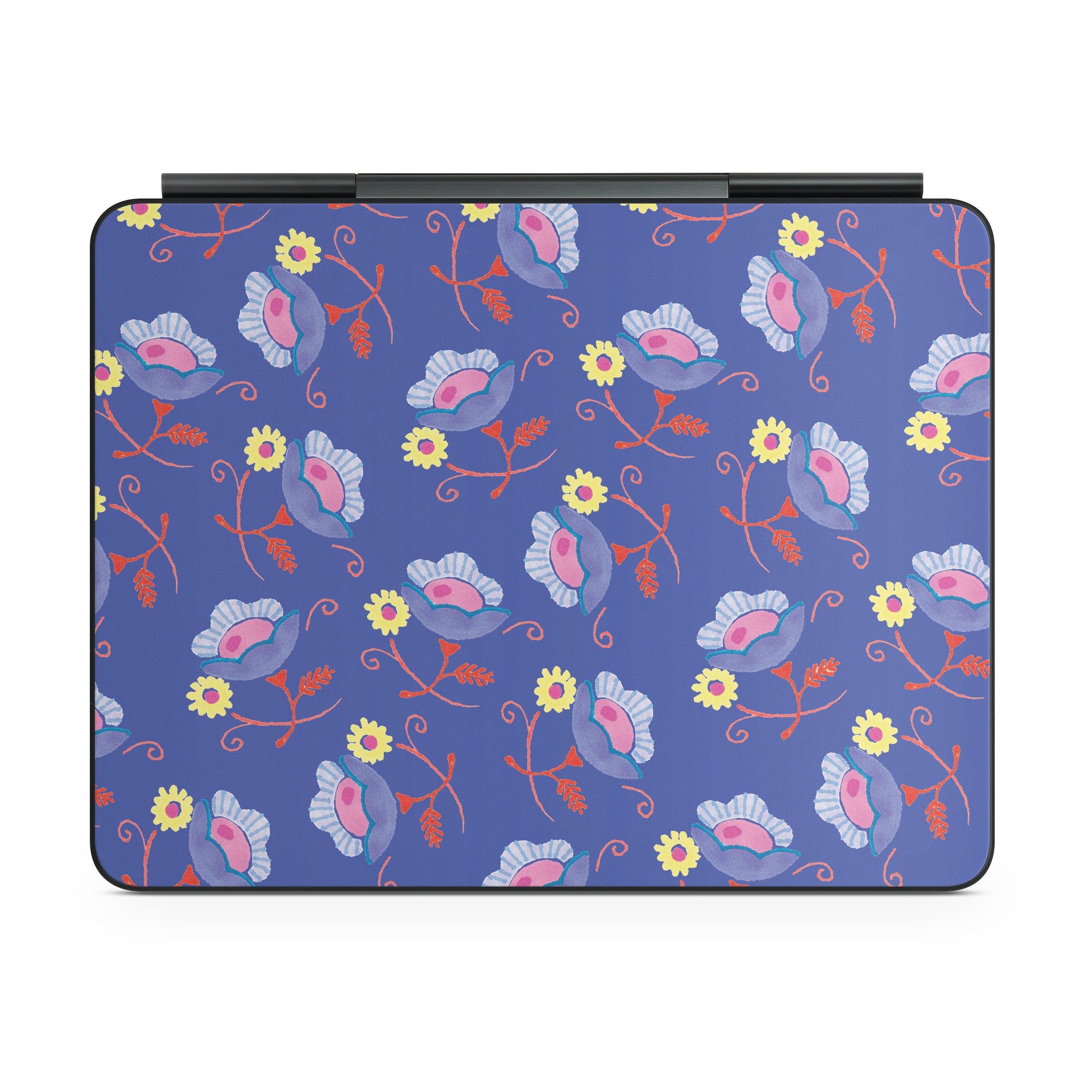 Purple Flowers - Apple Magic Keyboard for iPad Skin