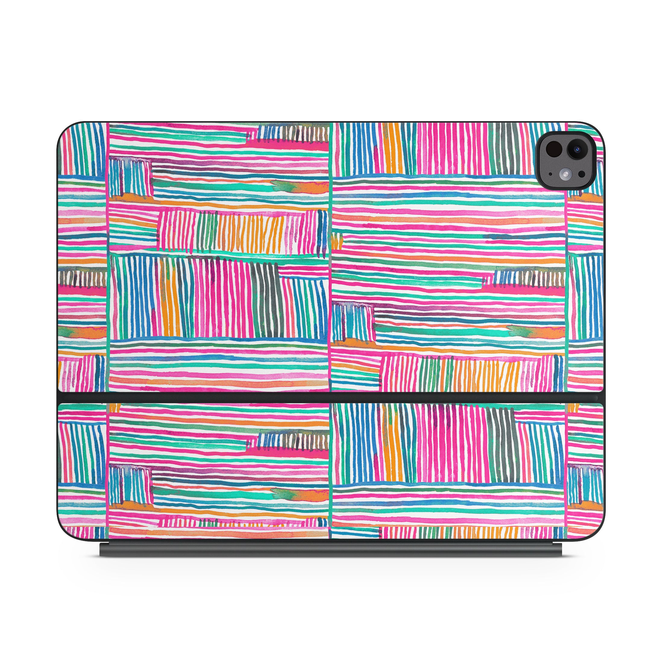 Relaxing Stripes - Apple Magic Keyboard for iPad Skin
