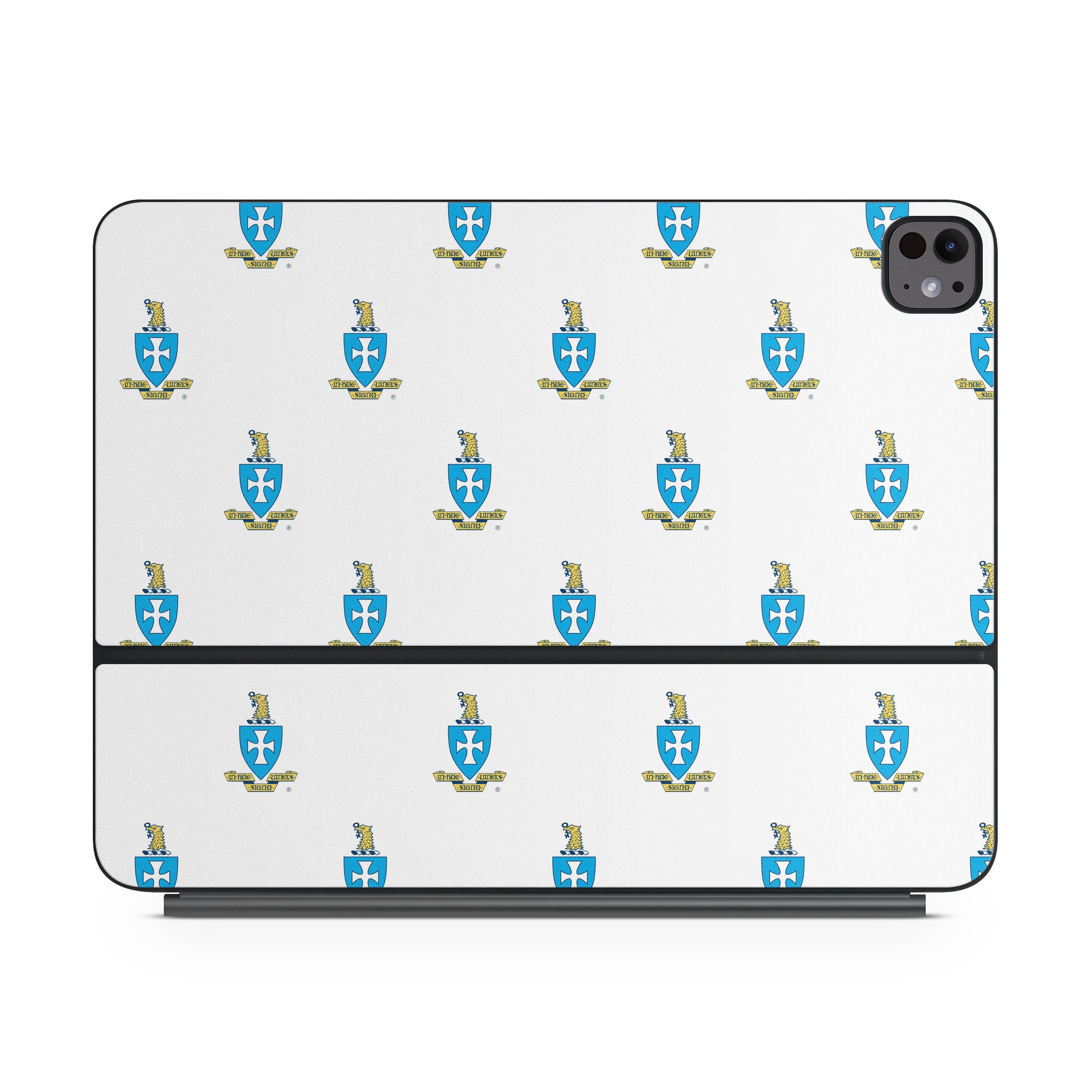 Sigma Chi Crest Pattern - Apple Magic Keyboard for iPad Skin
