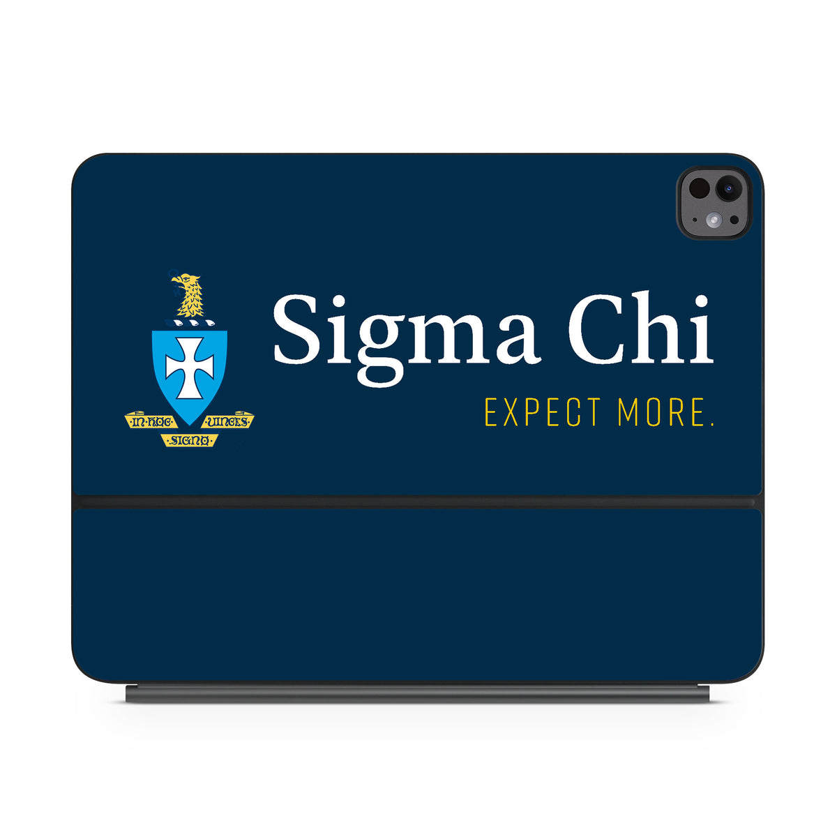 Sigma Chi Logo Navy - Apple Magic Keyboard for iPad Skin