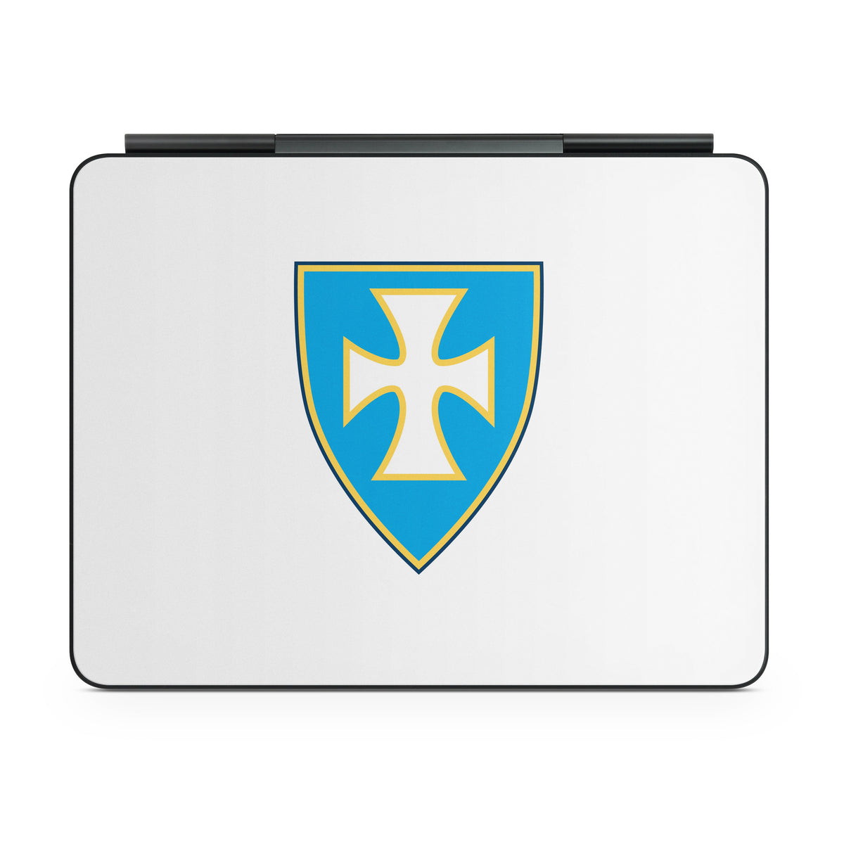 Sigma Chi Shield White - Apple Magic Keyboard for iPad Skin