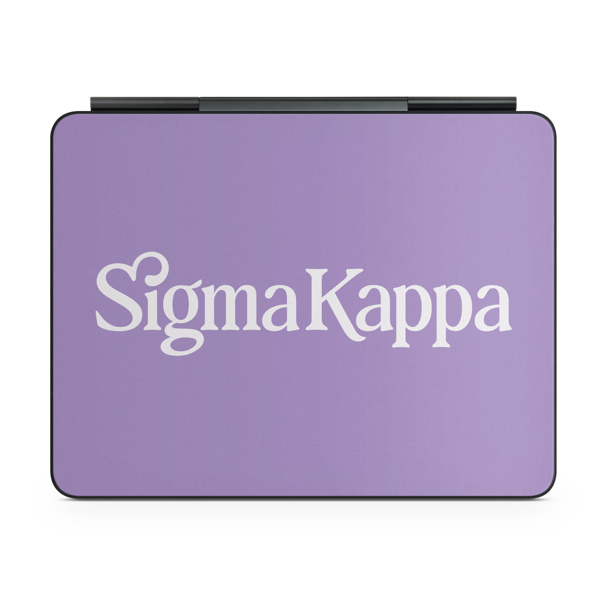 Sigma Kappa Primary Logo Dove Love on Legacy Lavender - Apple Magic Keyboard for iPad Skin
