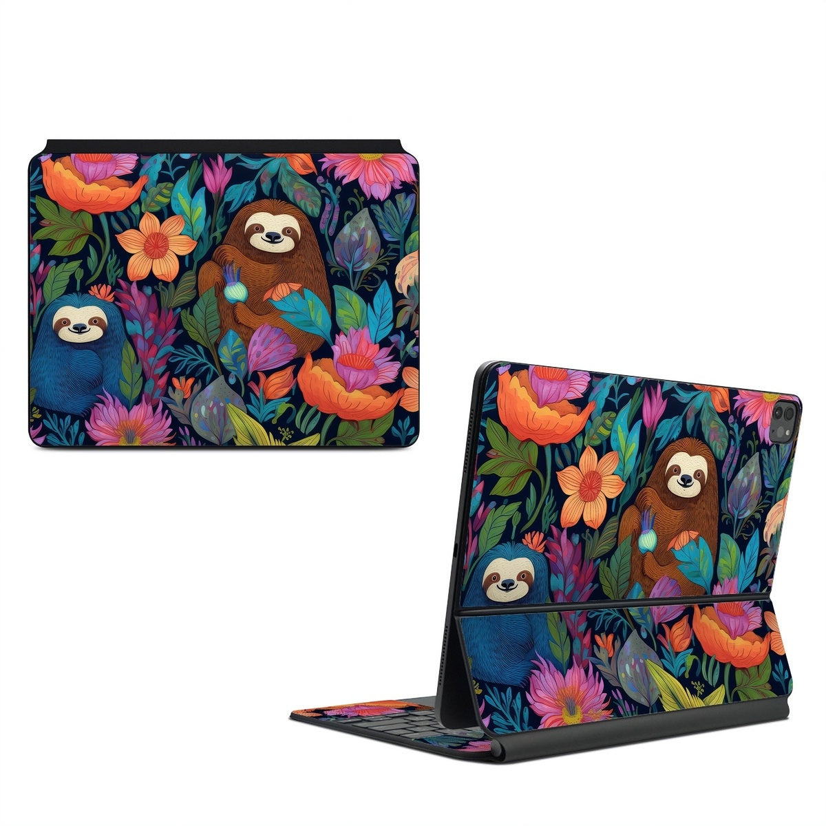 Garden of Slothy Delights - Apple Magic Keyboard for iPad Skin
