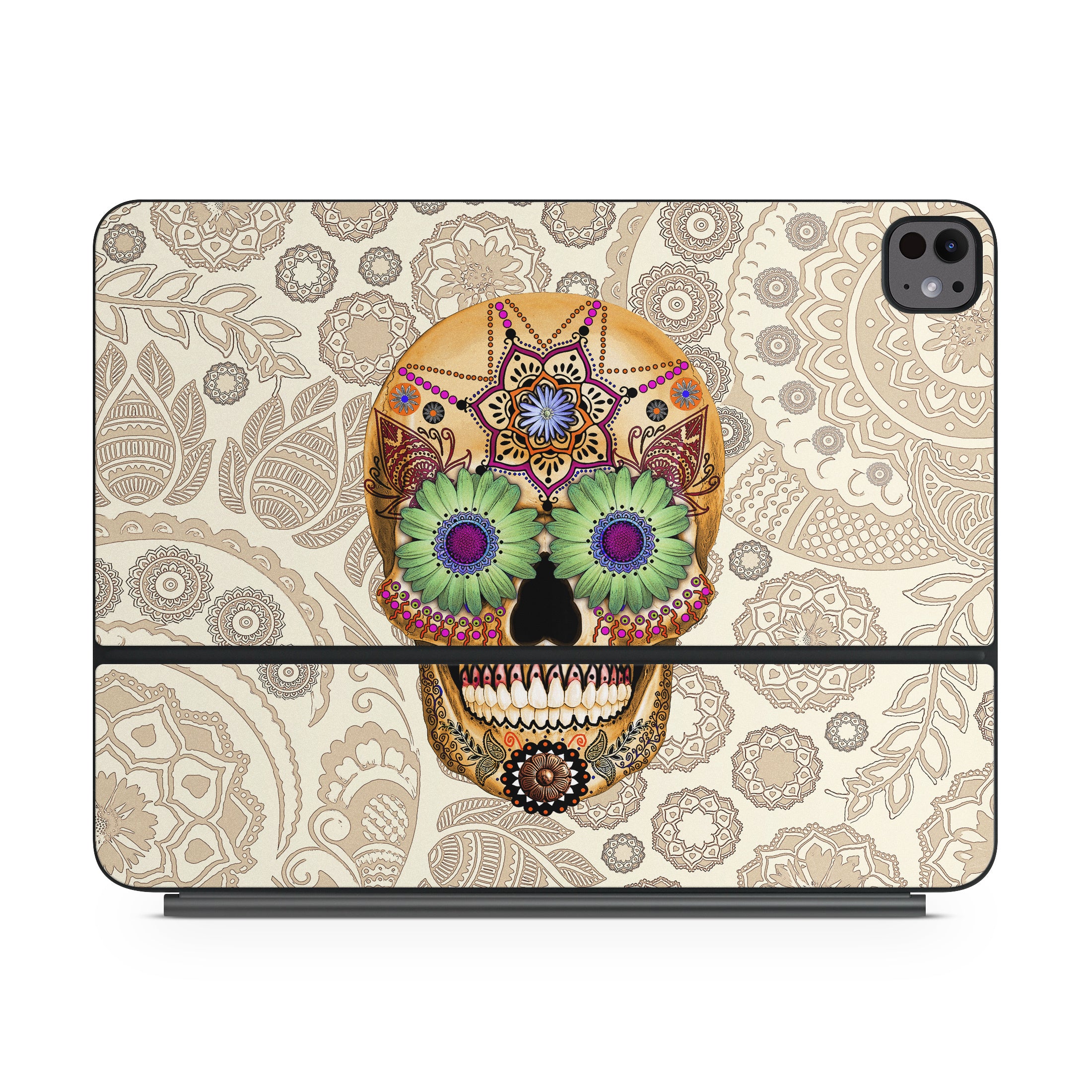 Sugar Skull Bone - Apple Magic Keyboard for iPad Skin