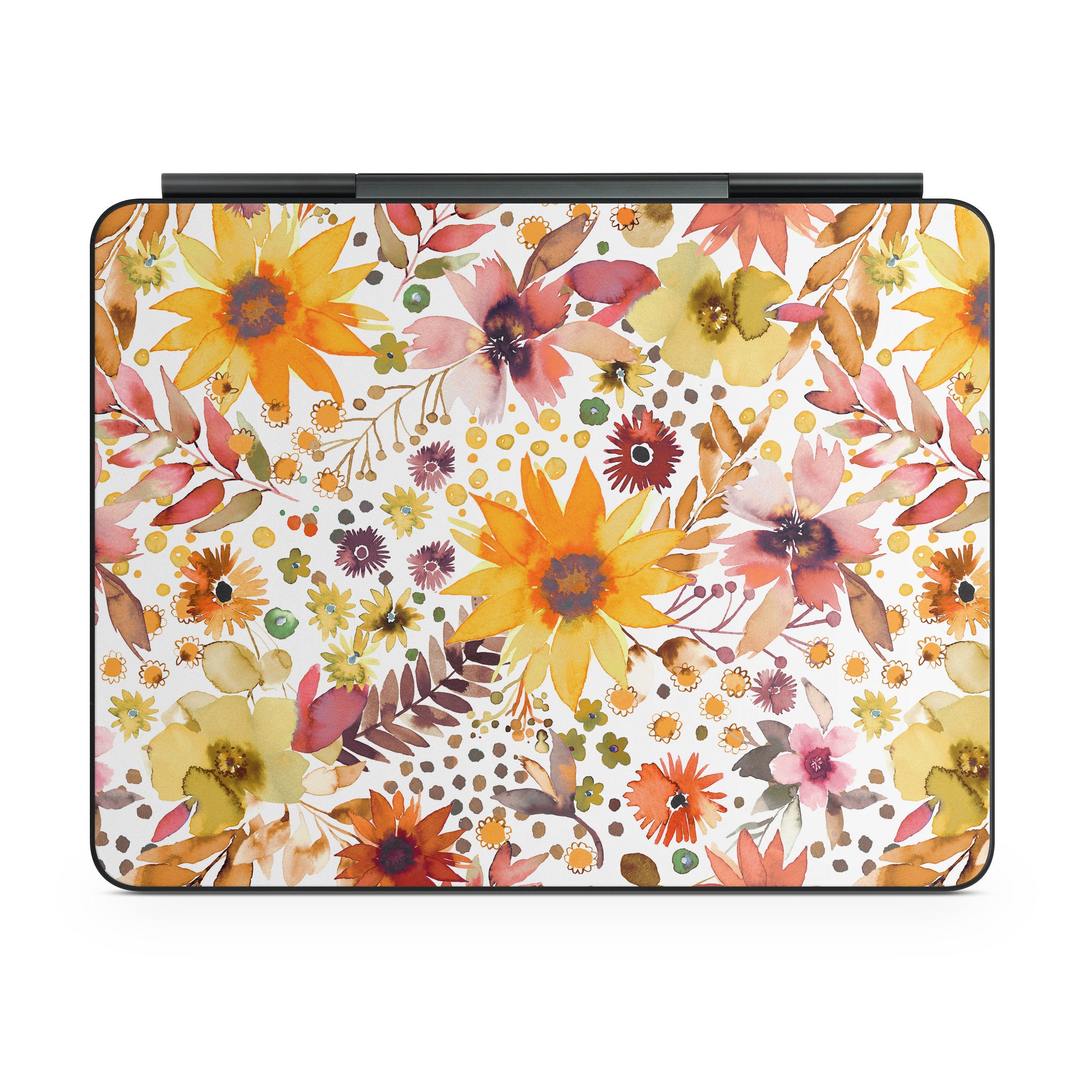 Summer Watercolor Sunflowers - Apple Magic Keyboard for iPad Skin