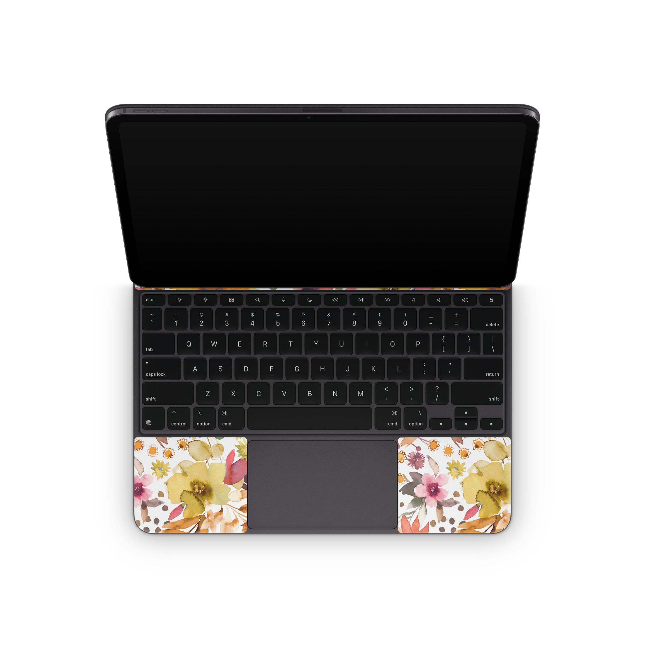 Summer Watercolor Sunflowers - Apple Magic Keyboard for iPad Skin