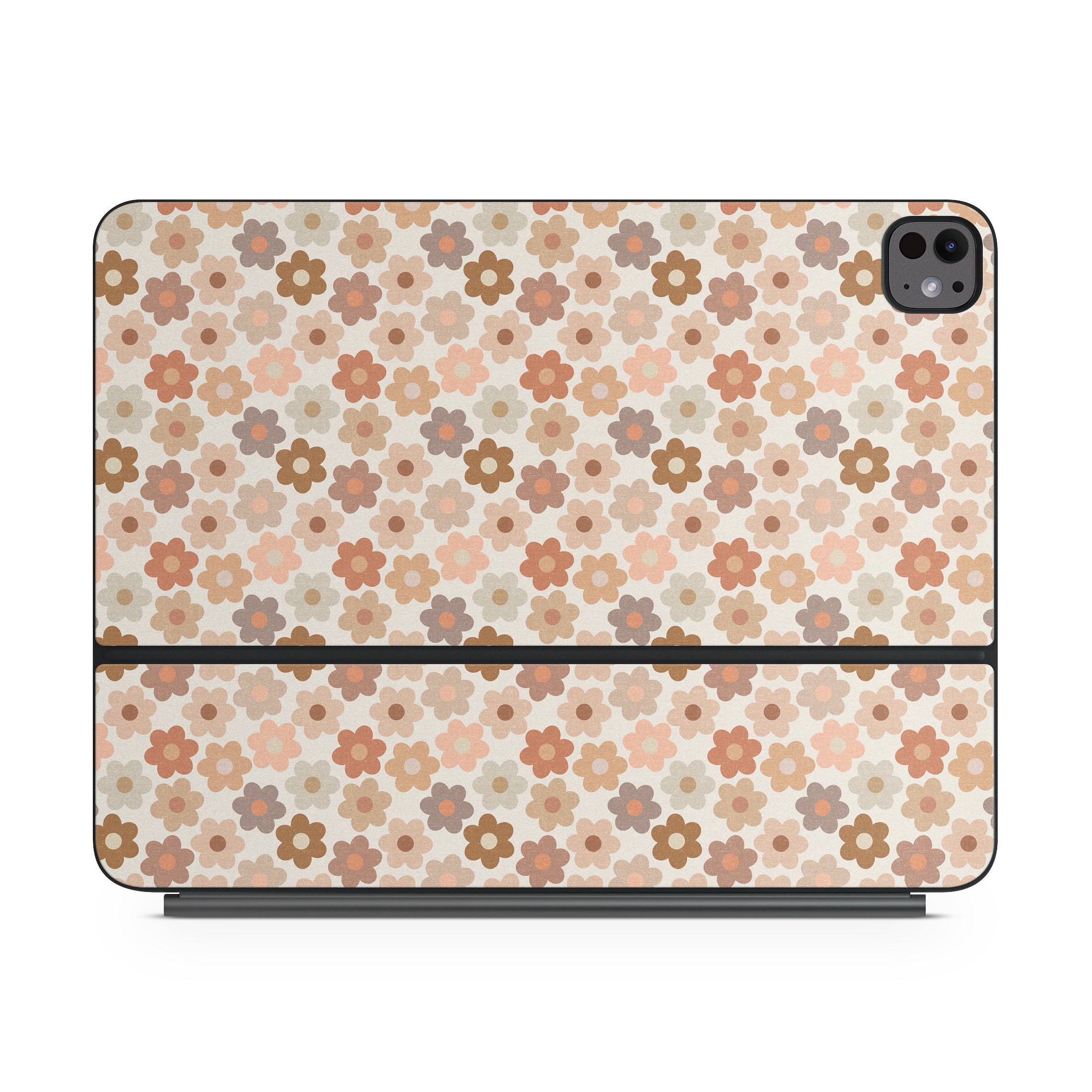 Terracotta Daisies - Apple Magic Keyboard for iPad Skin