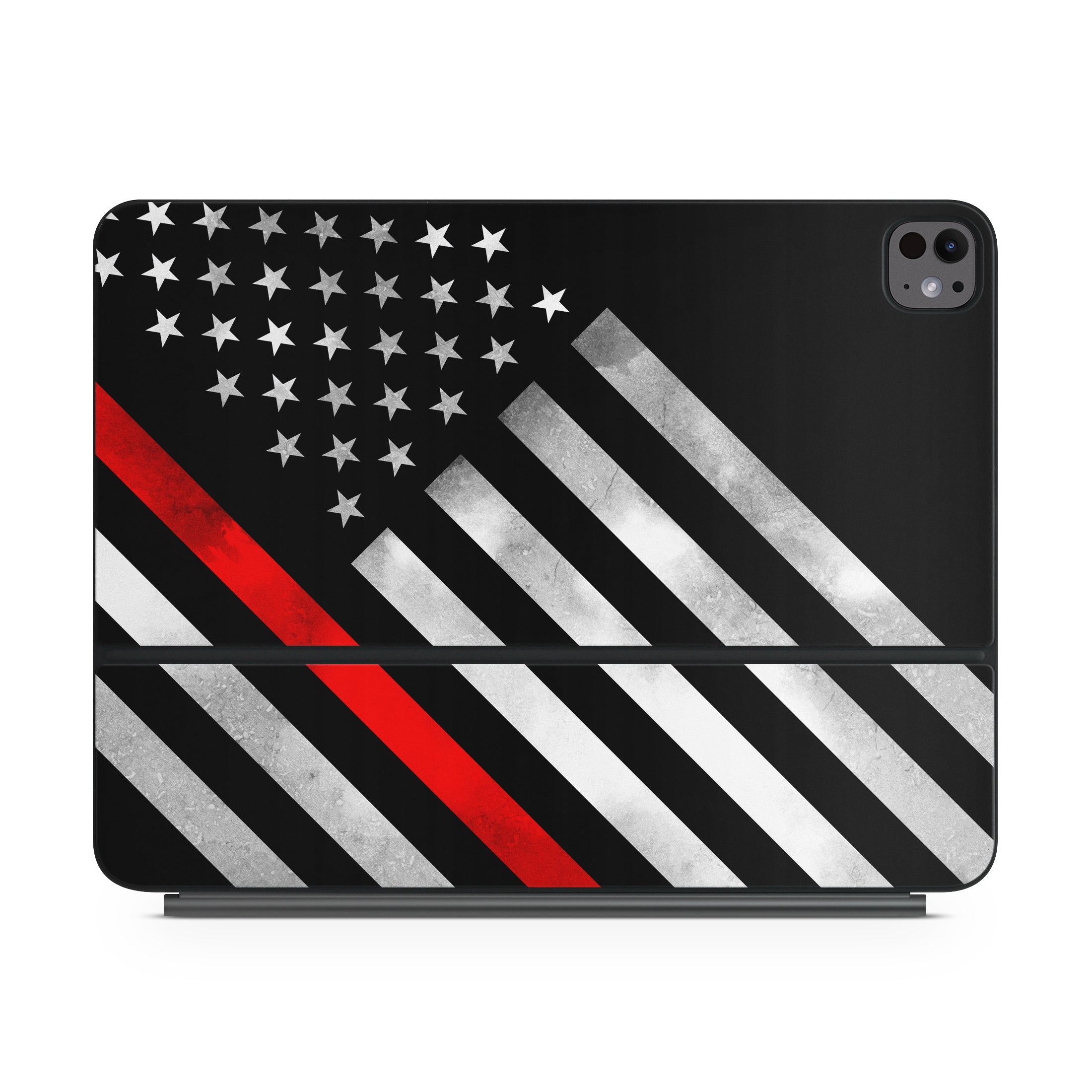 Thin Red Line Hero - Apple Magic Keyboard for iPad Skin