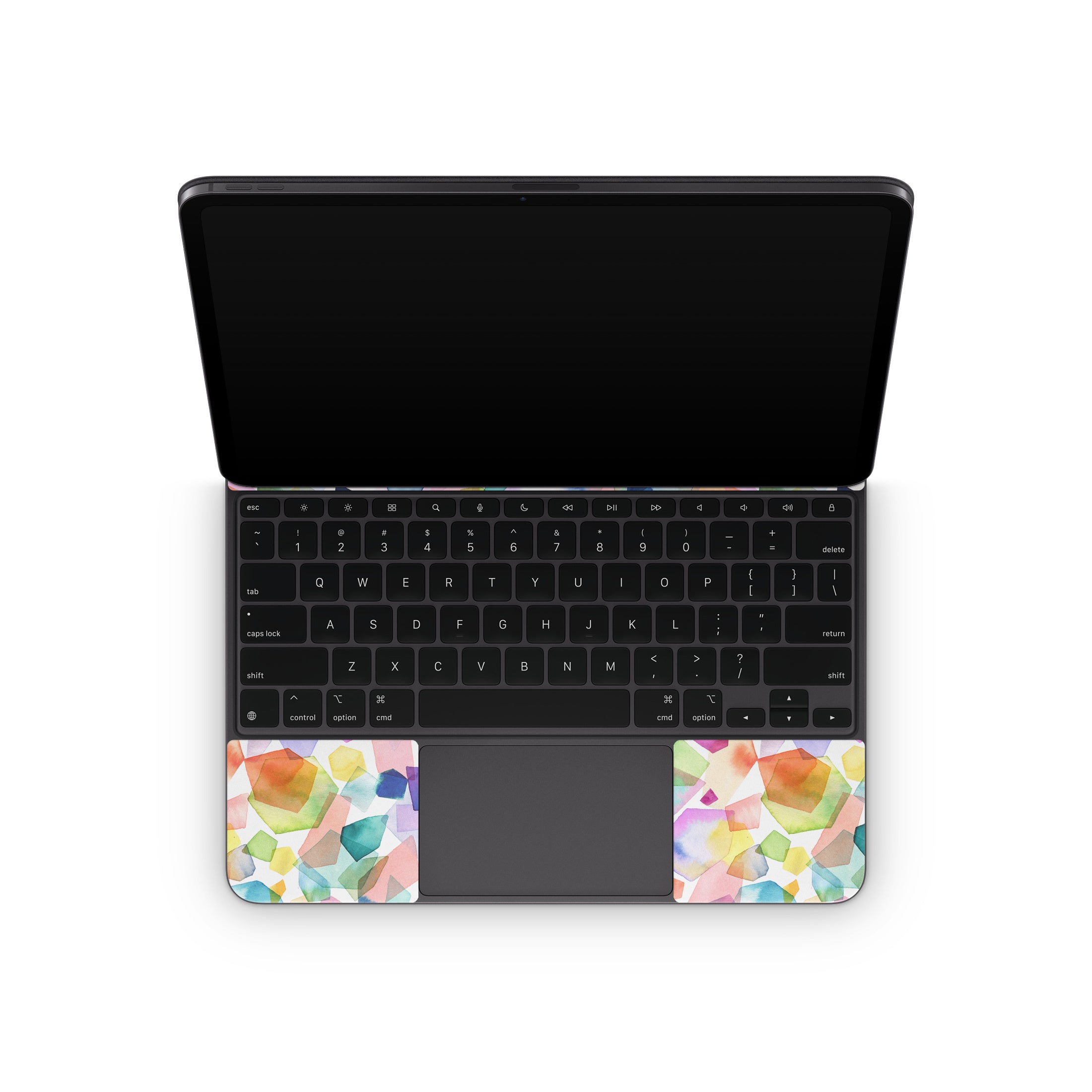 Watercolor Crystals and Gems - Apple Magic Keyboard for iPad Skin