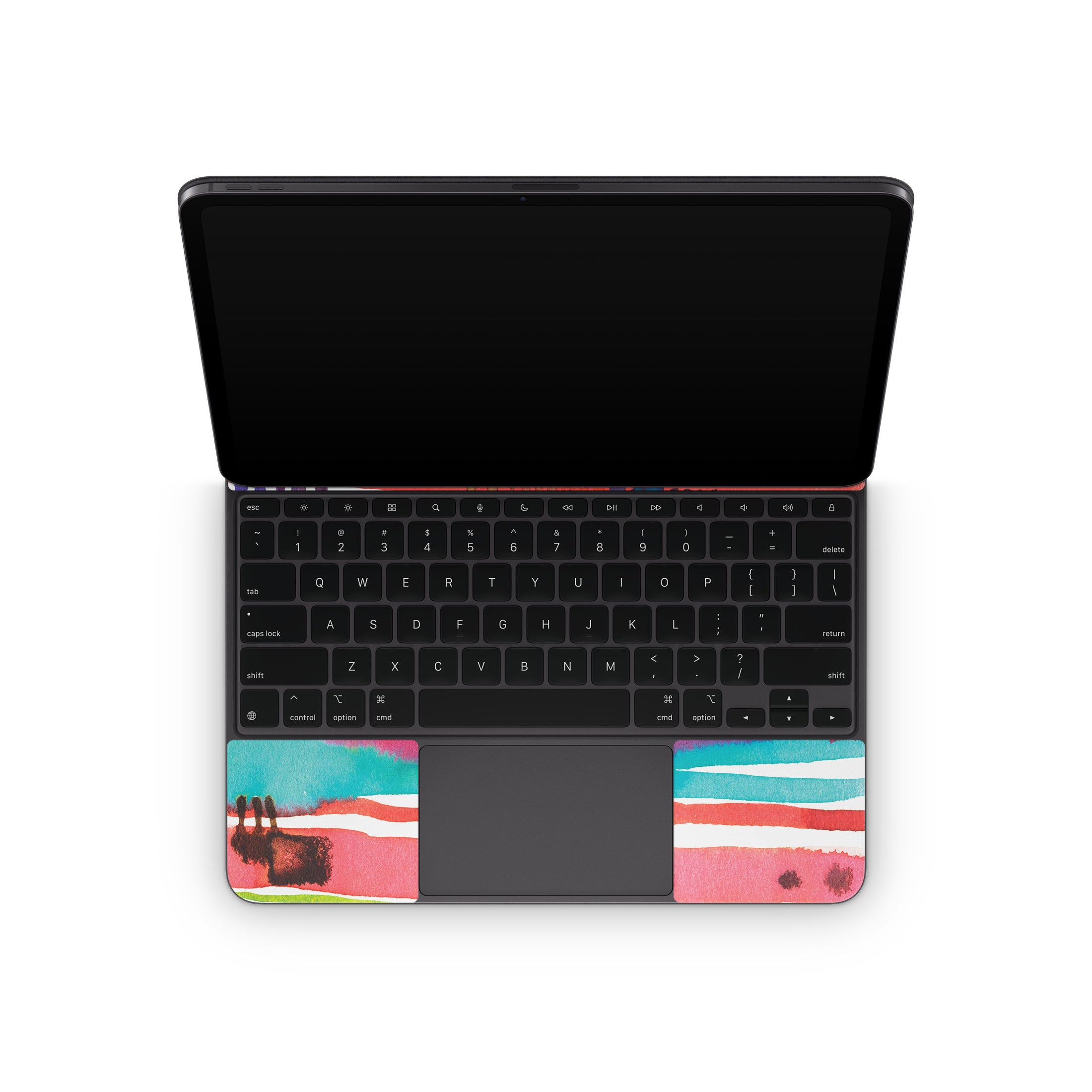 Watercolor Lines - Apple Magic Keyboard for iPad Skin