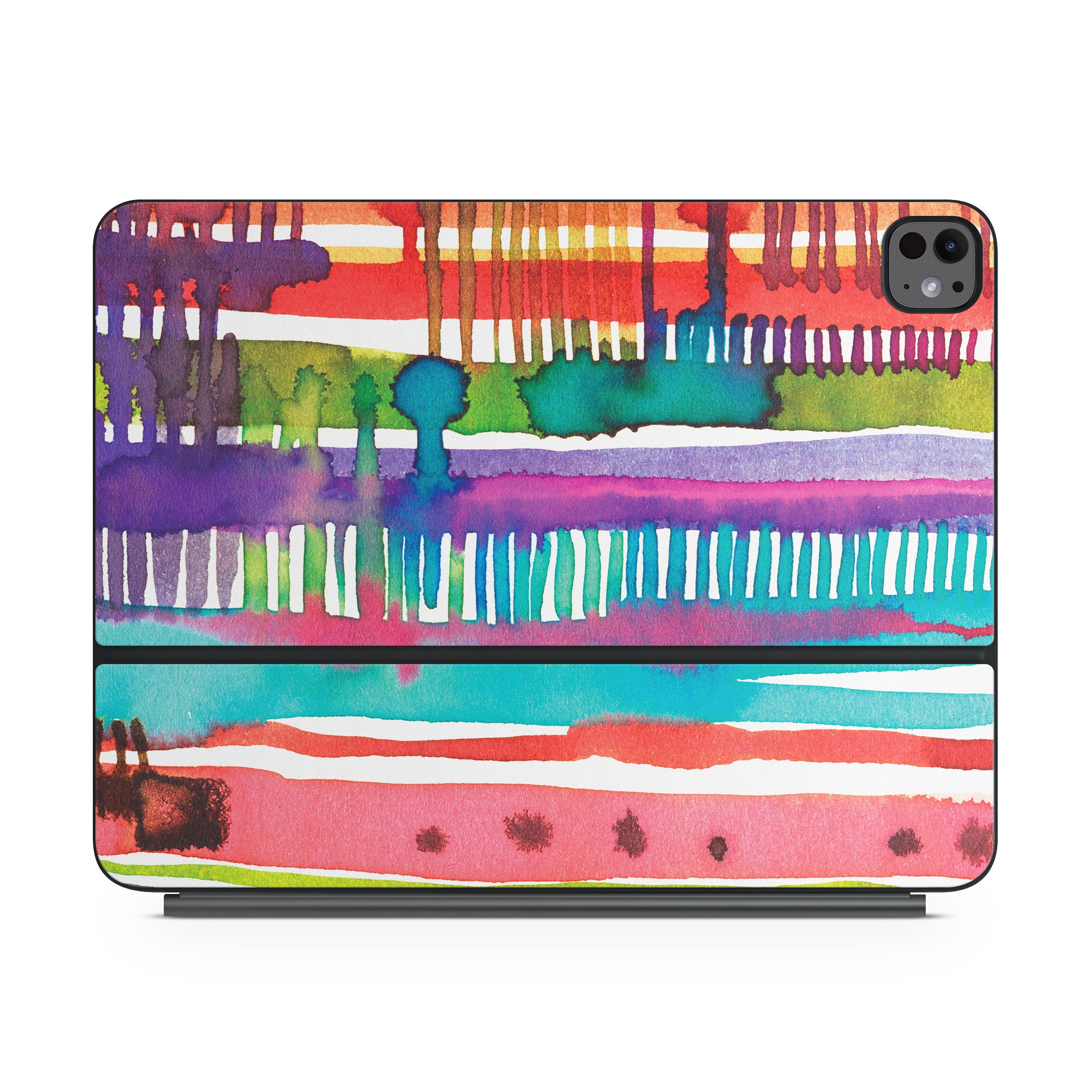 Watercolor Lines - Apple Magic Keyboard for iPad Skin