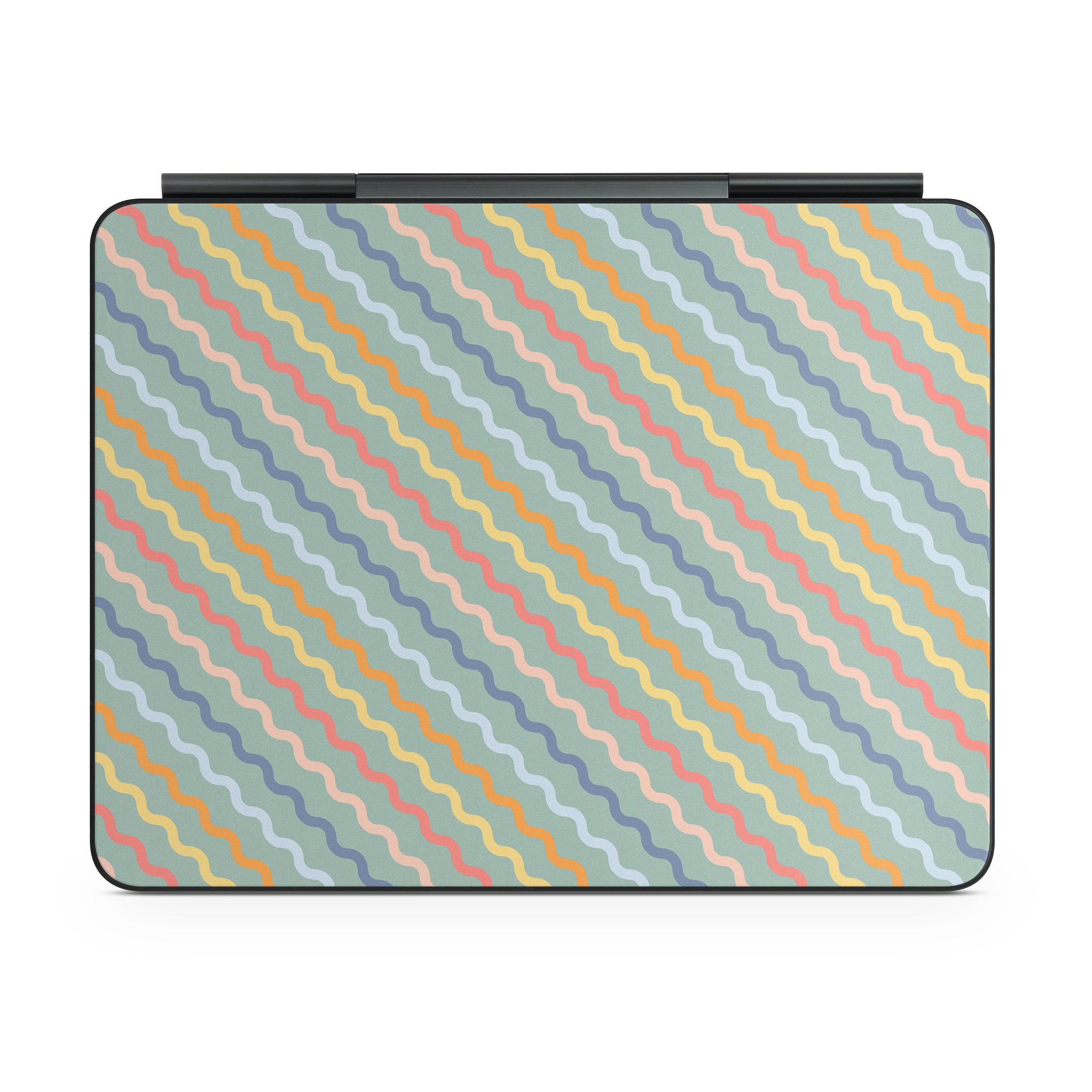 Wavy Diagonal Lines - Apple Magic Keyboard for iPad Skin