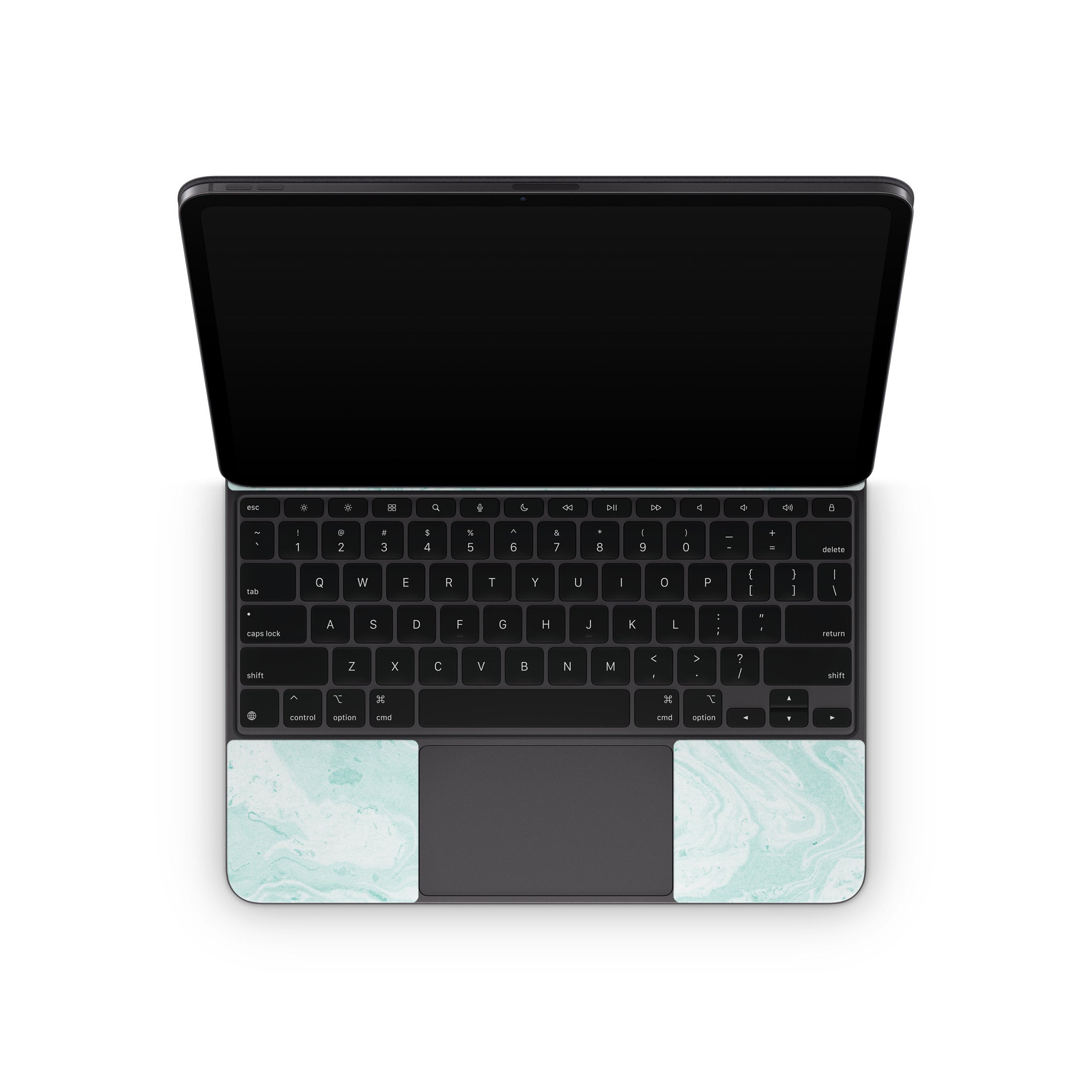 Winter Green Marble - Apple Magic Keyboard for iPad Skin