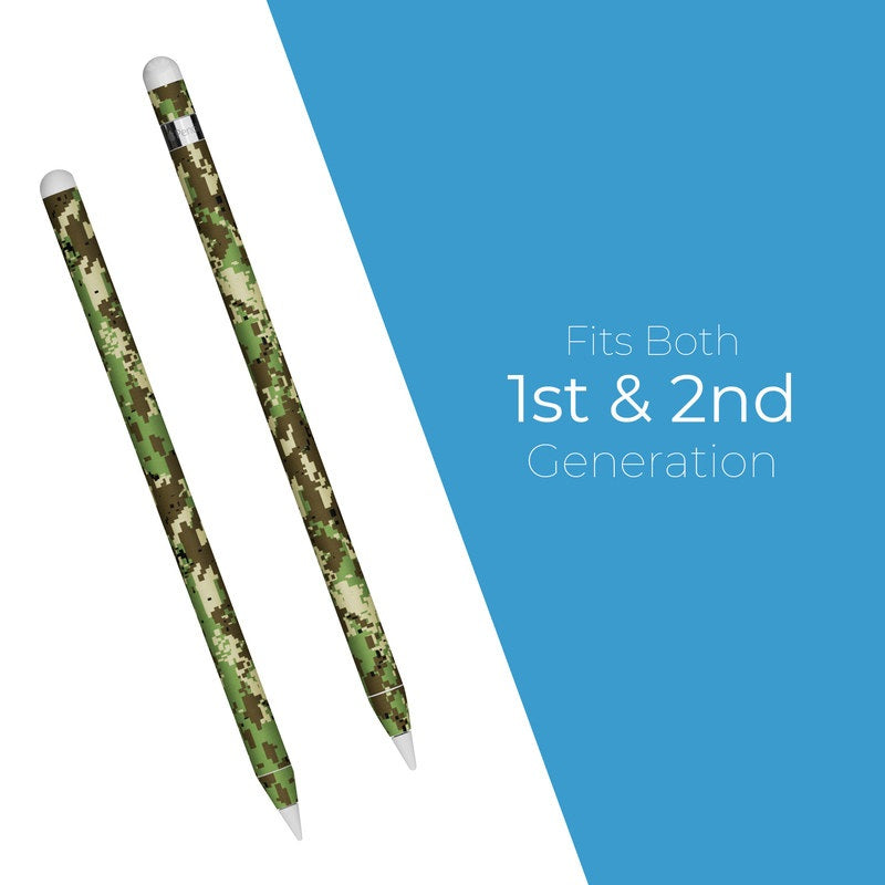 Digital Woodland Camo - Apple Pencil Skin